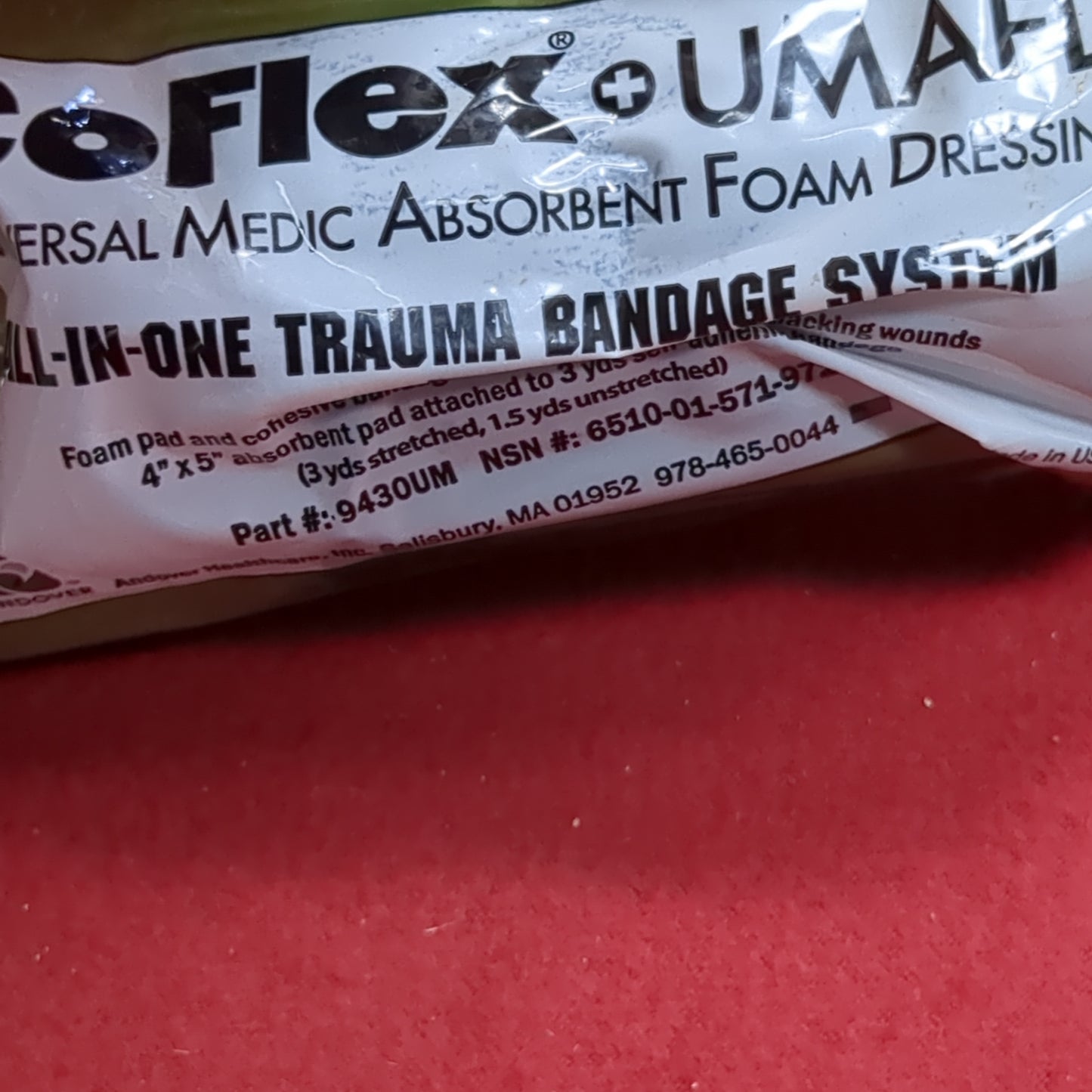 4pc Emergency Medical Trauma Survival Individual Kit (11S (ab10-j)