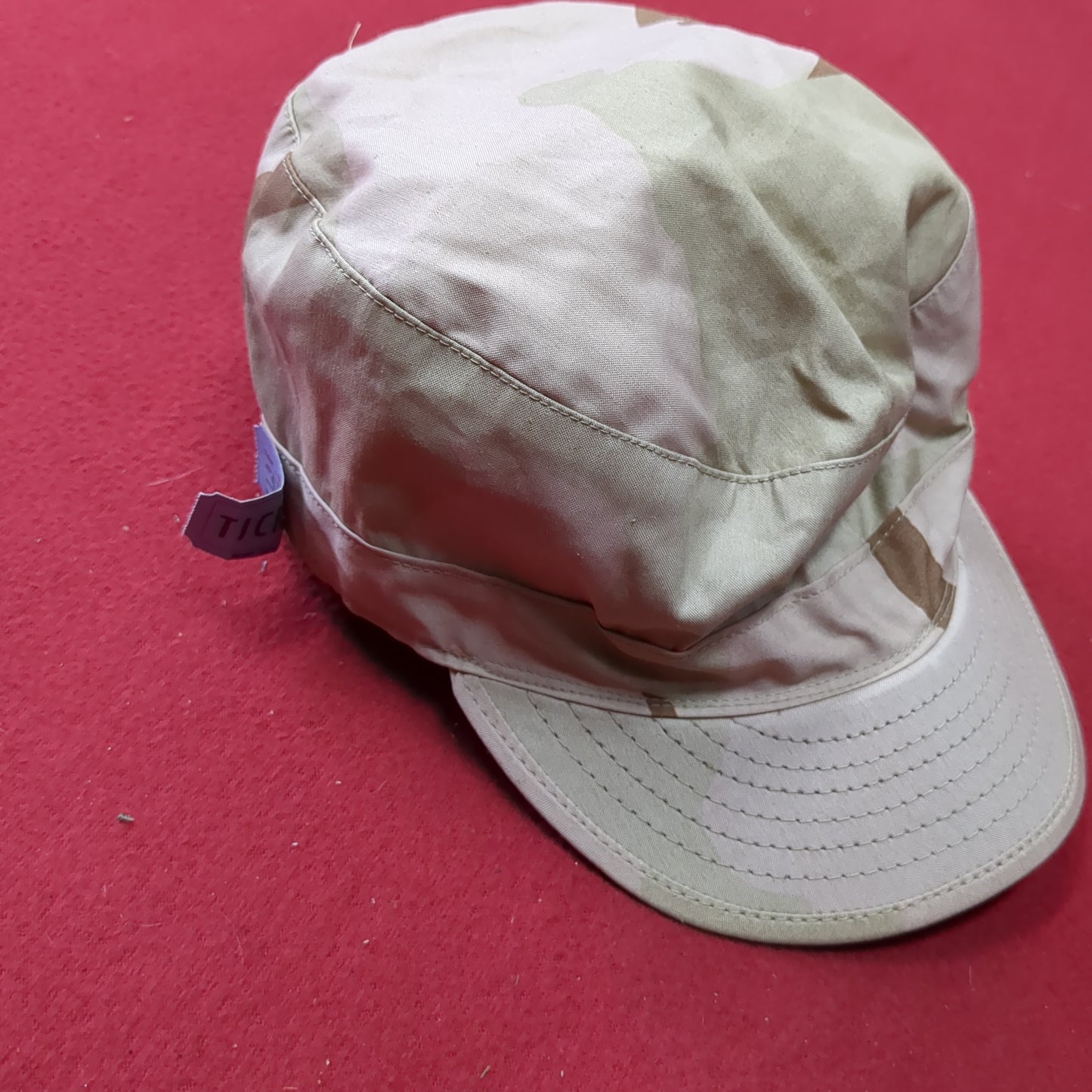 US Army Patrol Cap 6 7/8 DCU Desert Class 2 Camo (11s (ab10-15)