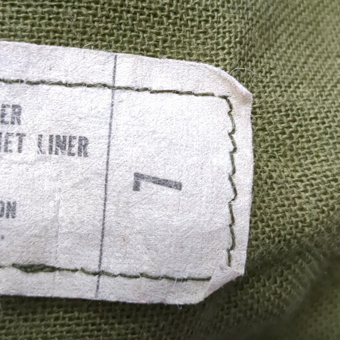 VINTAGE US Army 7 Cold Weather Liner Pile Cap BDU Woodland Camo (11s (ab10-22)
