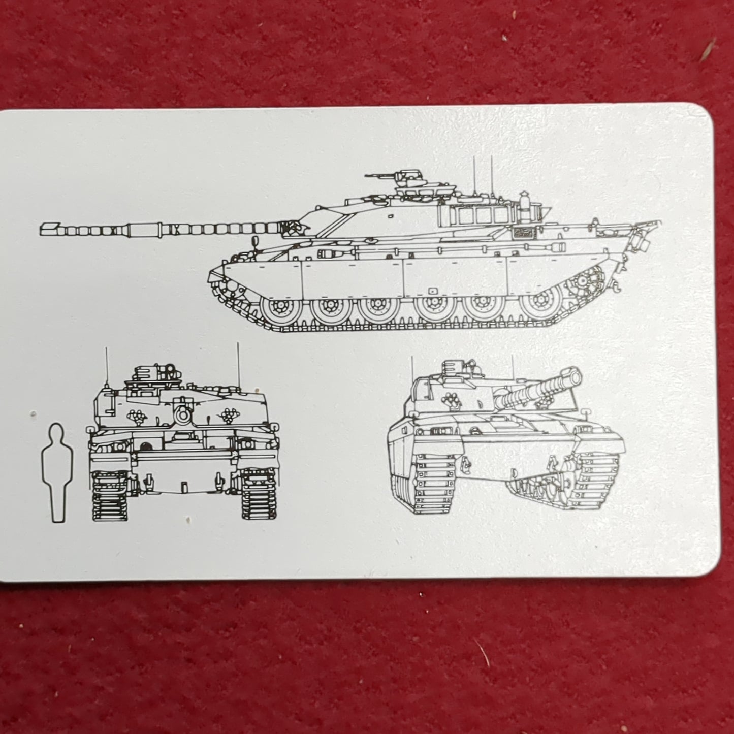 May 1987 Armored Vehicle Recognition Playing Cards (11S (ab10-V)