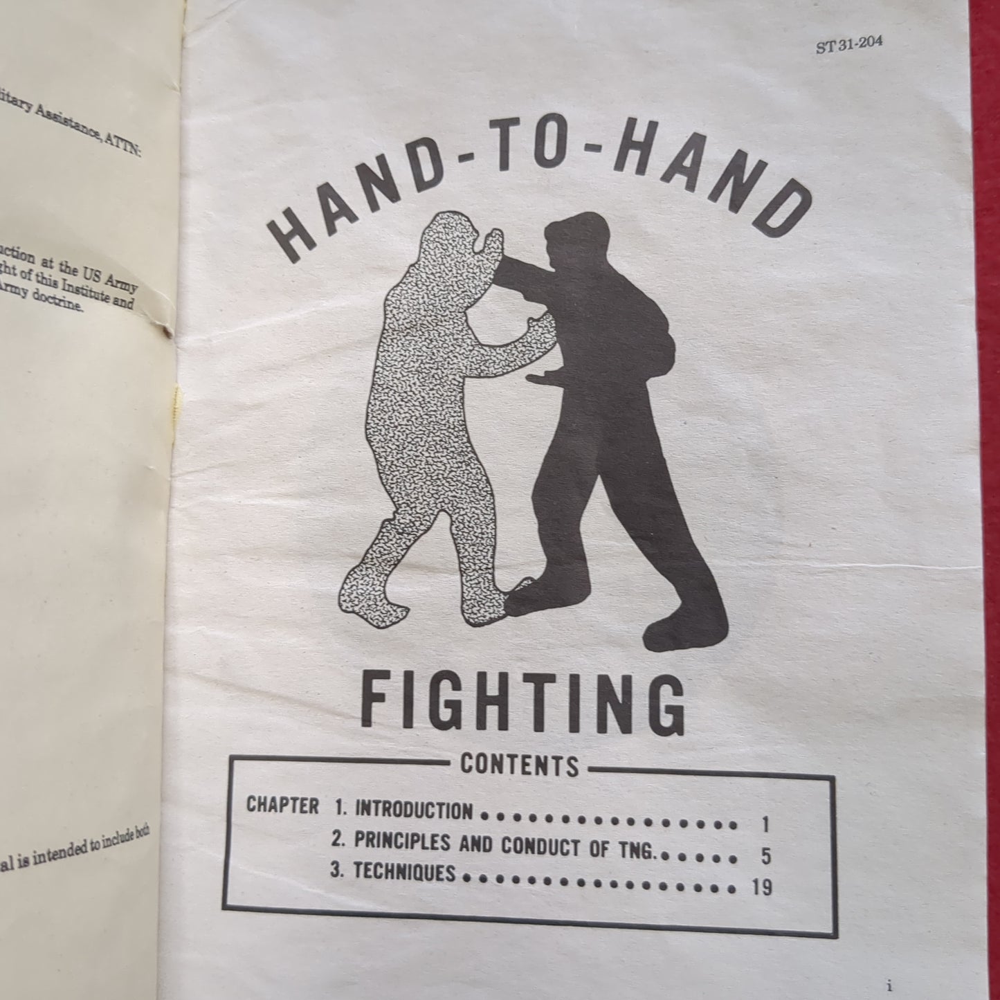 Vintage ST 31-204 Special Forces Hand-to-Hand Fighting (10s (ab09-MAY137)