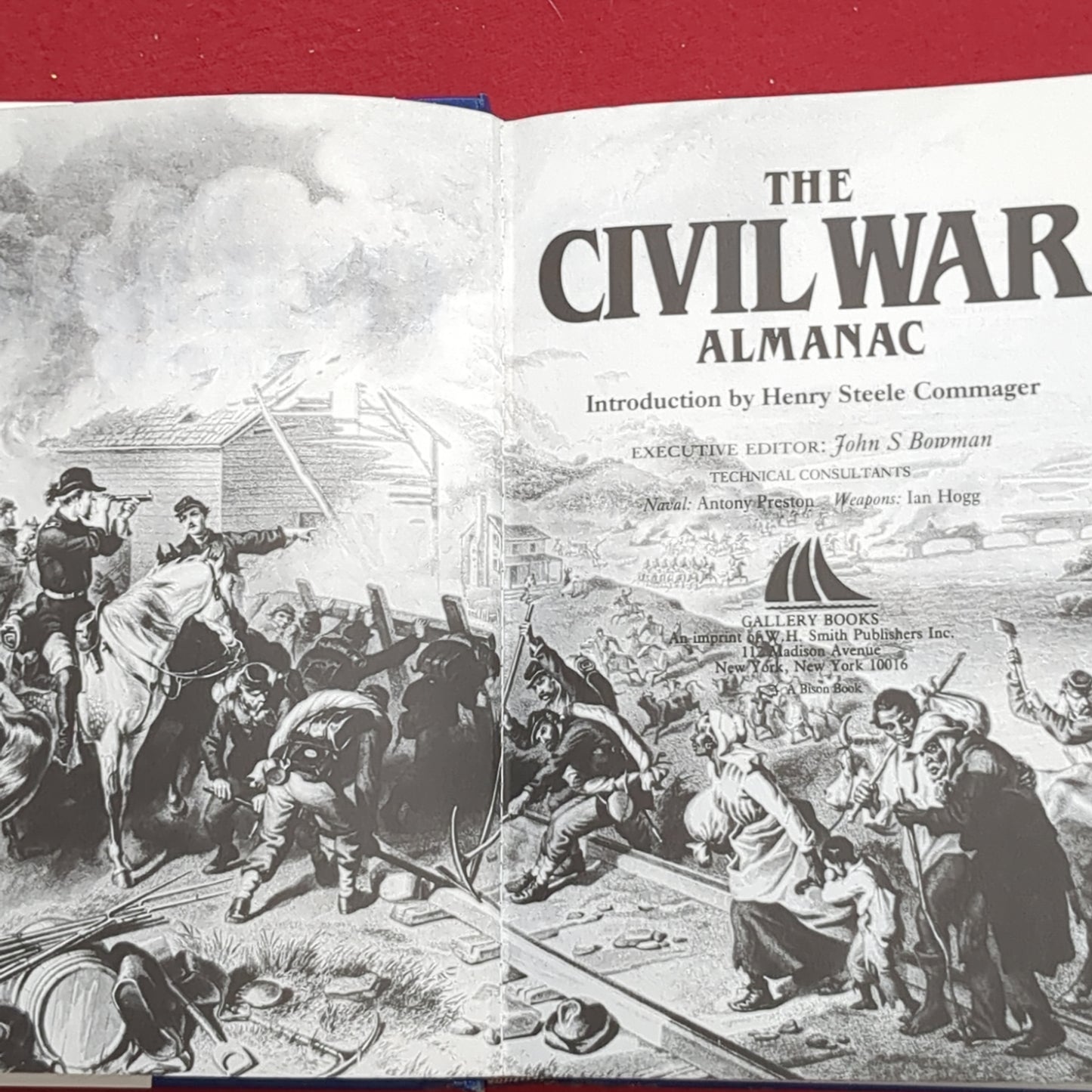 BOOK: "The Civil War Almanac" by Commager, Bownan, Preston, Hogg (10s (ab09-MAY141)