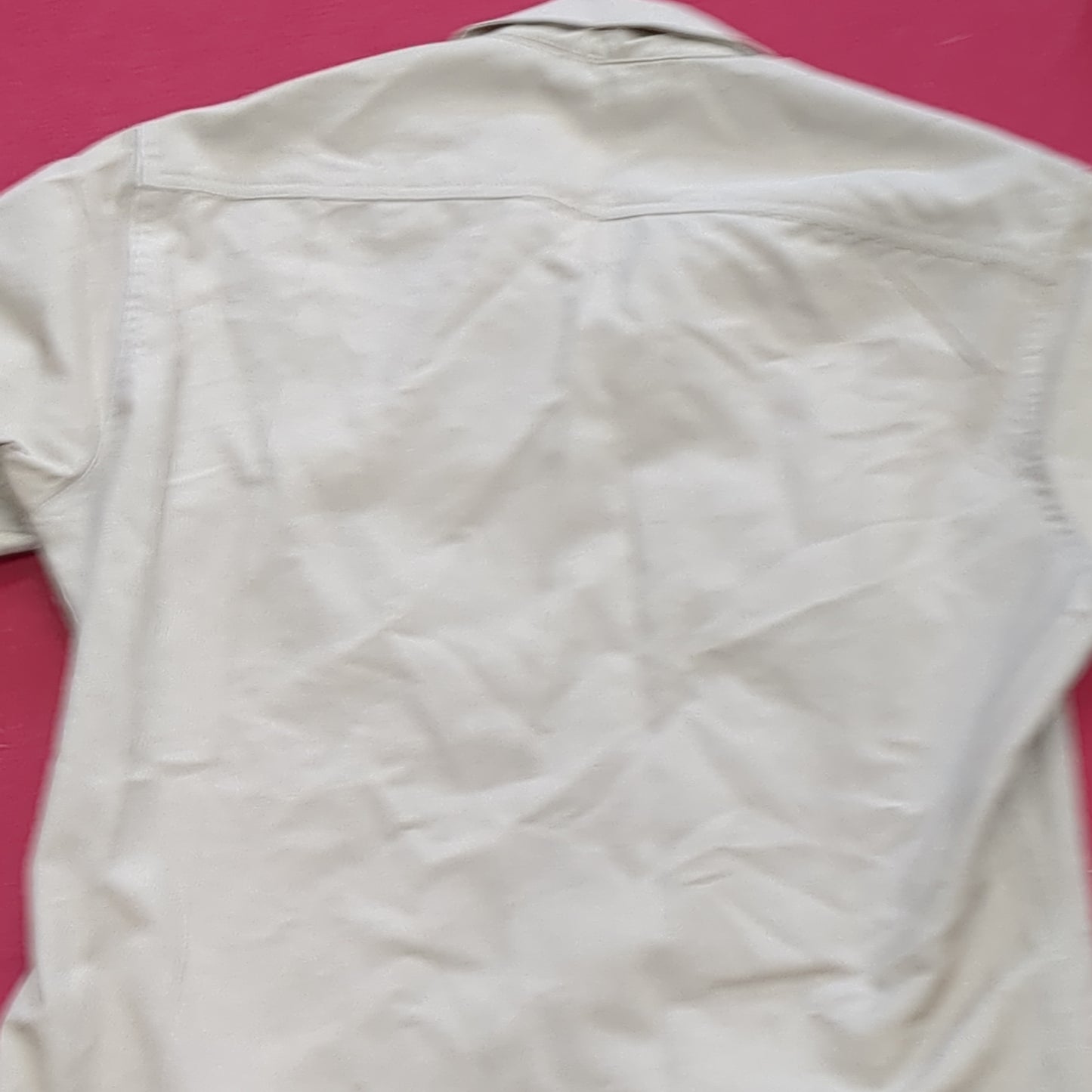 DLA 15 Men's Short Sleeve Poly Wool Khaki M-1 Shirt Marine (10s (ab09-g110)