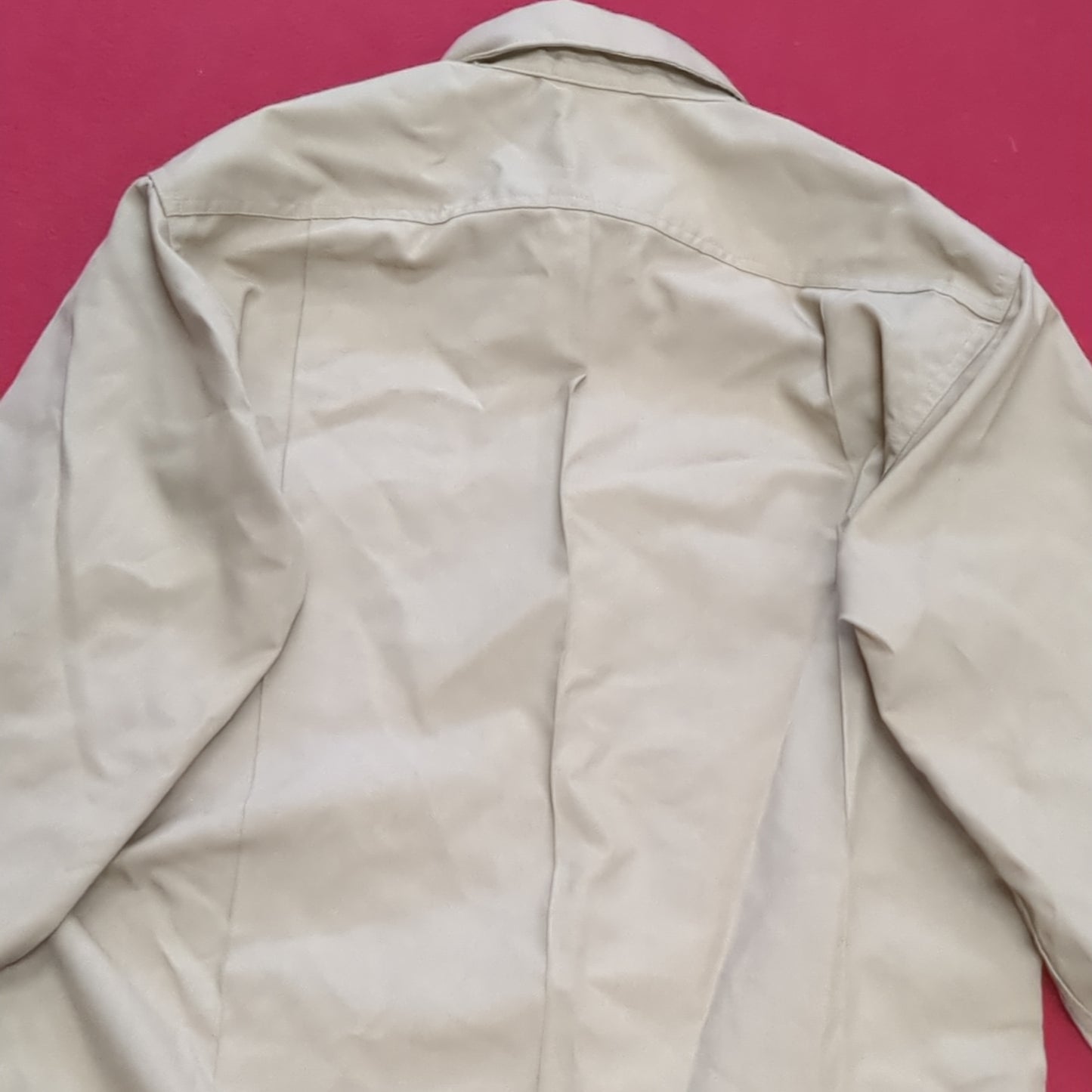 DARWOOD 15x33 Men's Long Sleeve Poly Wool Khaki Shirt Marine (10s (ab09-g111)
