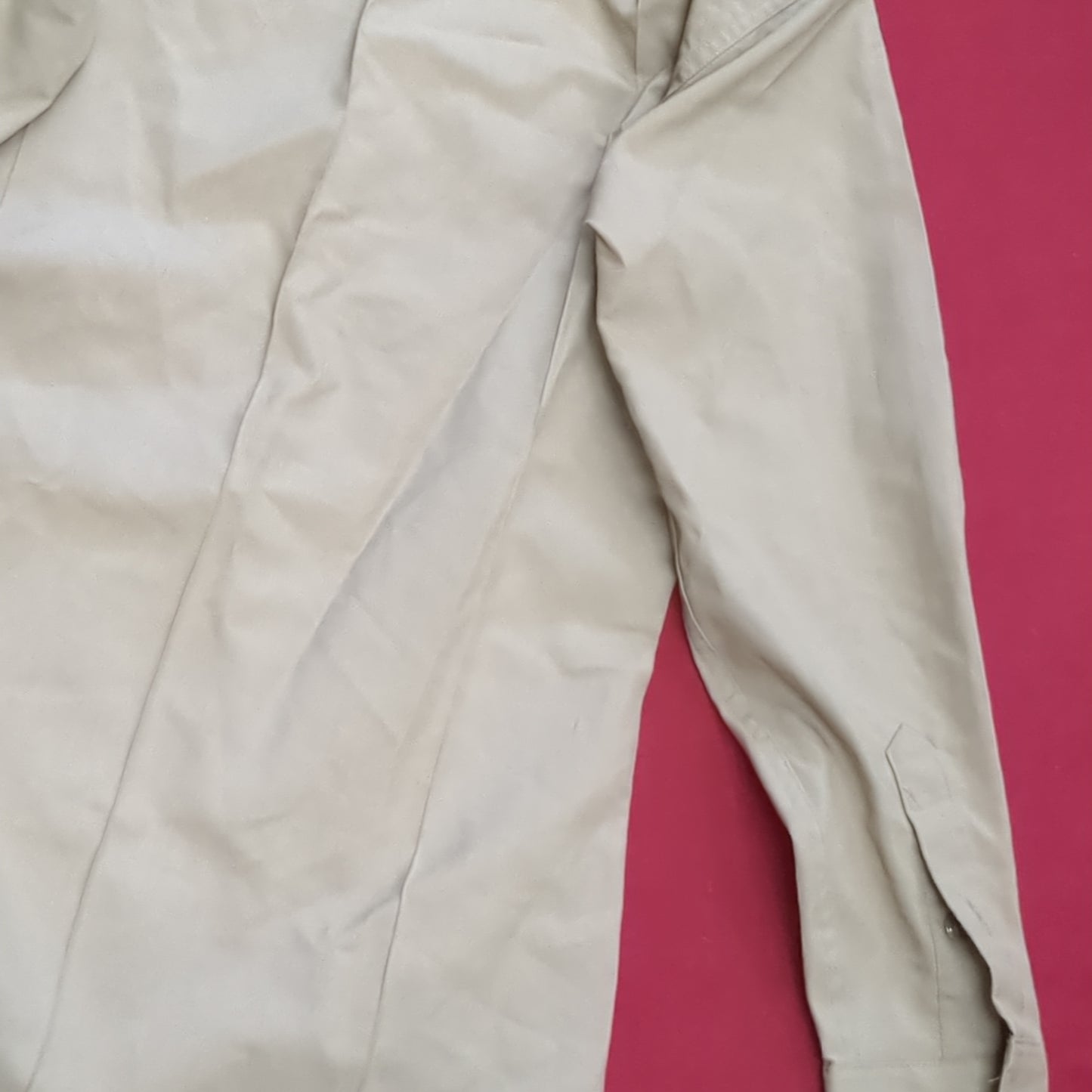 DARWOOD 15x33 Men's Long Sleeve Poly Wool Khaki Shirt Marine (10s (ab09-g111)