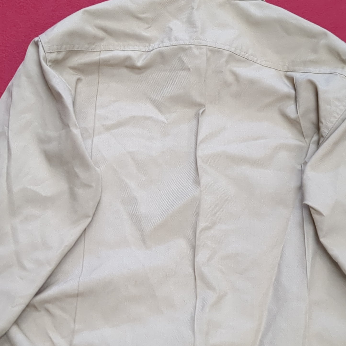DARWOOD 15x33 Men's Long Sleeve Poly Wool Khaki Shirt Marine (10s (ab09-g111)