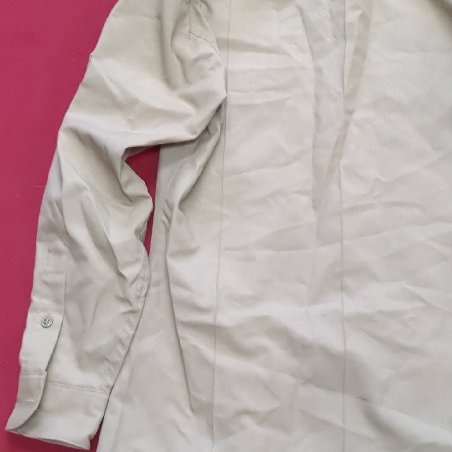 DLA 15x33 Men's Long Sleeve Poly Wool Khaki Shirt Marine (10s (ab09-g109)