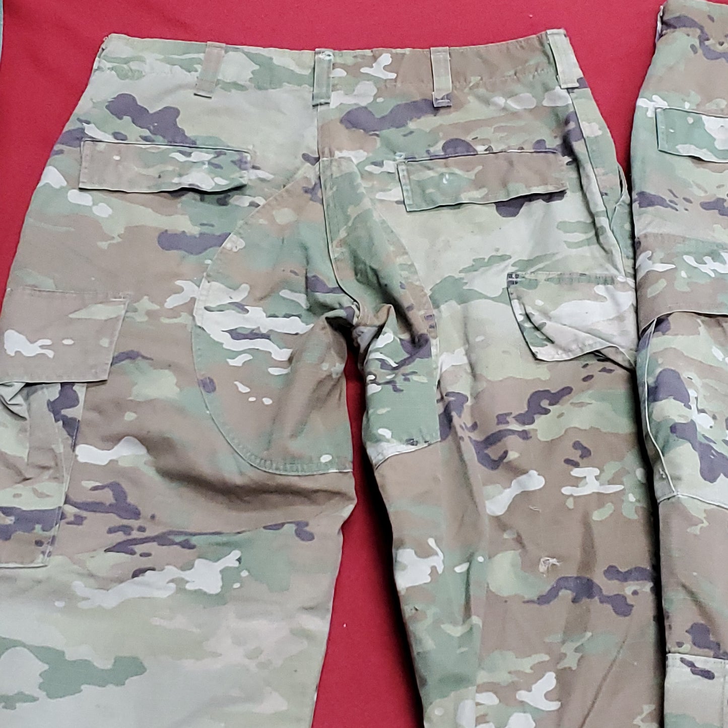 Lot of Two* US Army Medium X-Short Traditional OCP Uniform Pants Air Force Used (OCP11- ea07-AUG155)