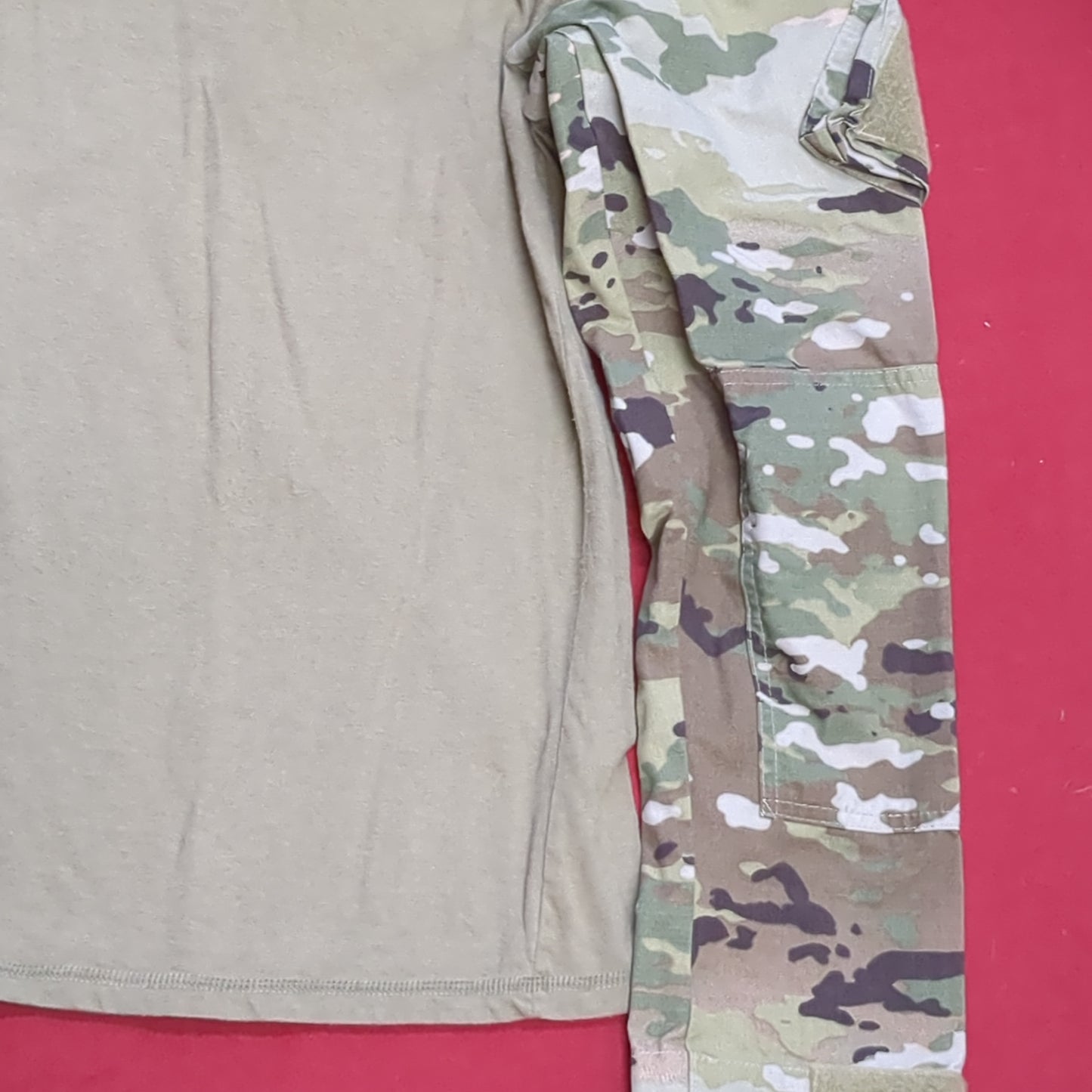 US Army Tru-Spec Small 1/4 Quarter Zip Type 2 Combat OCP Multicam FRAC Top Shirt (cw- ea04-AUG185)