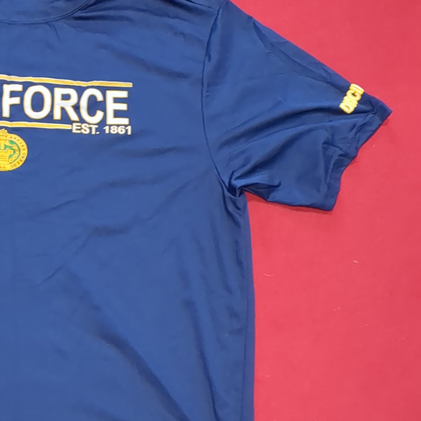 US Army Large Blue Rock Force T-Shirt (cw- ea04-AUG195)