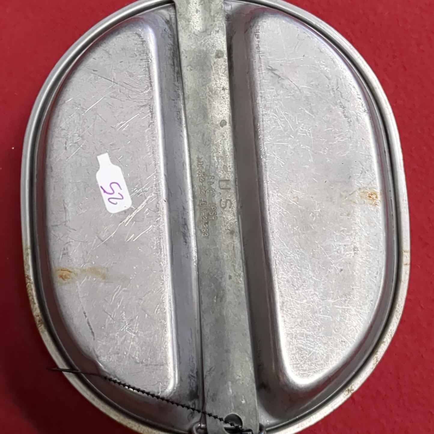 VINTAGE EA Co. 1959 US Army Field Mess Kit (12s (ab11-25)