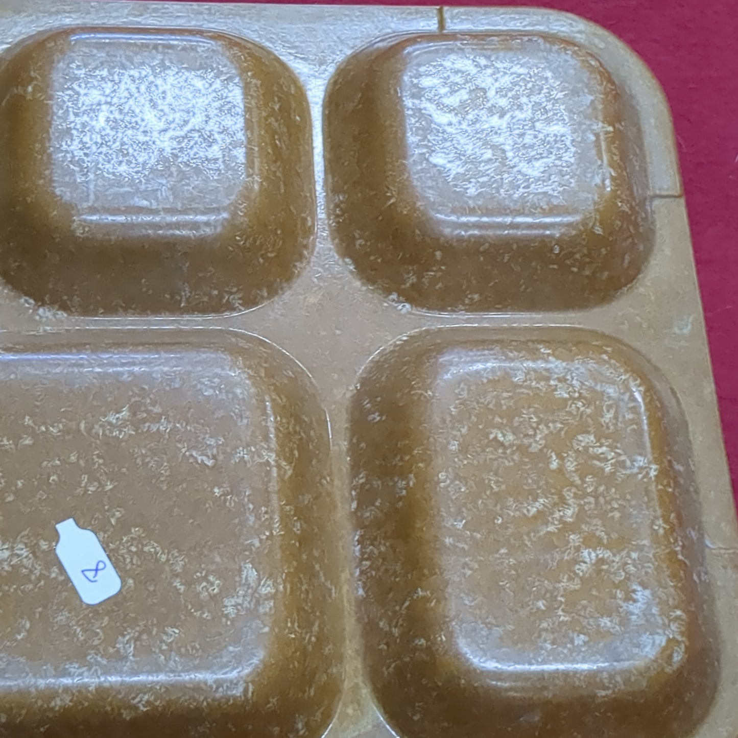 VINTAGE 1966 US Army Halsey Mess Hall Melamine Melmac Tray (12s (ab11-8)