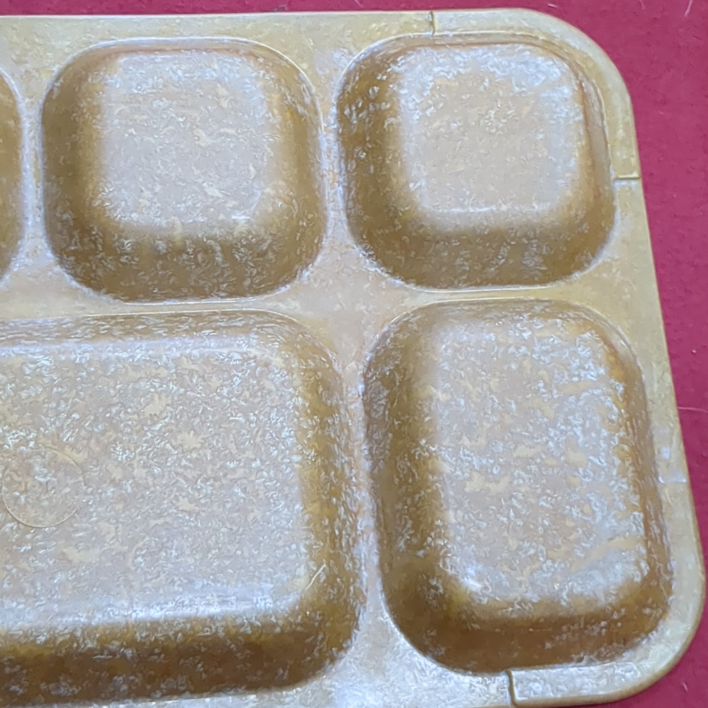 VINTAGE 1965 US Army Halsey Mess Hall Melamine Melmac Tray (12s (ab11-16)
