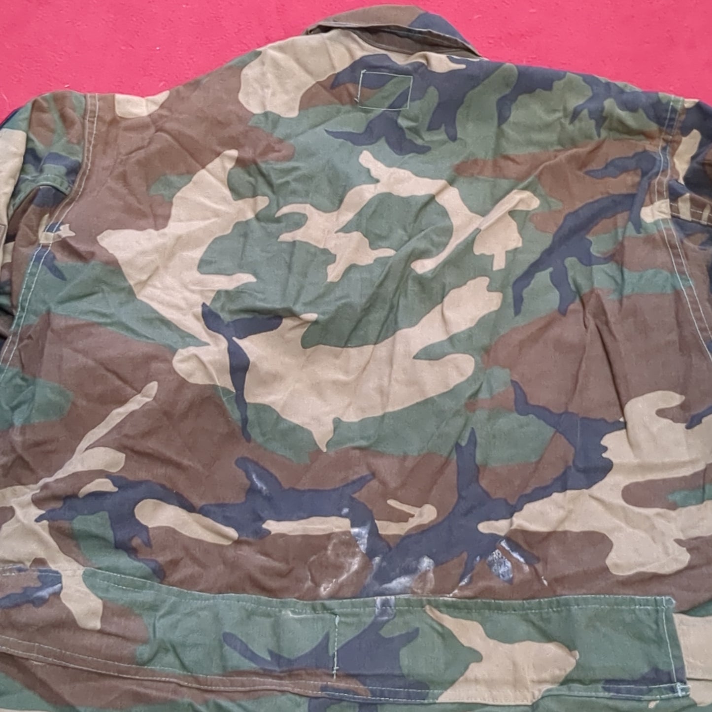 US Army Aircrew Medium Regular BDU Woodland Combat Class I Top Jacket (15s (ab06-12)