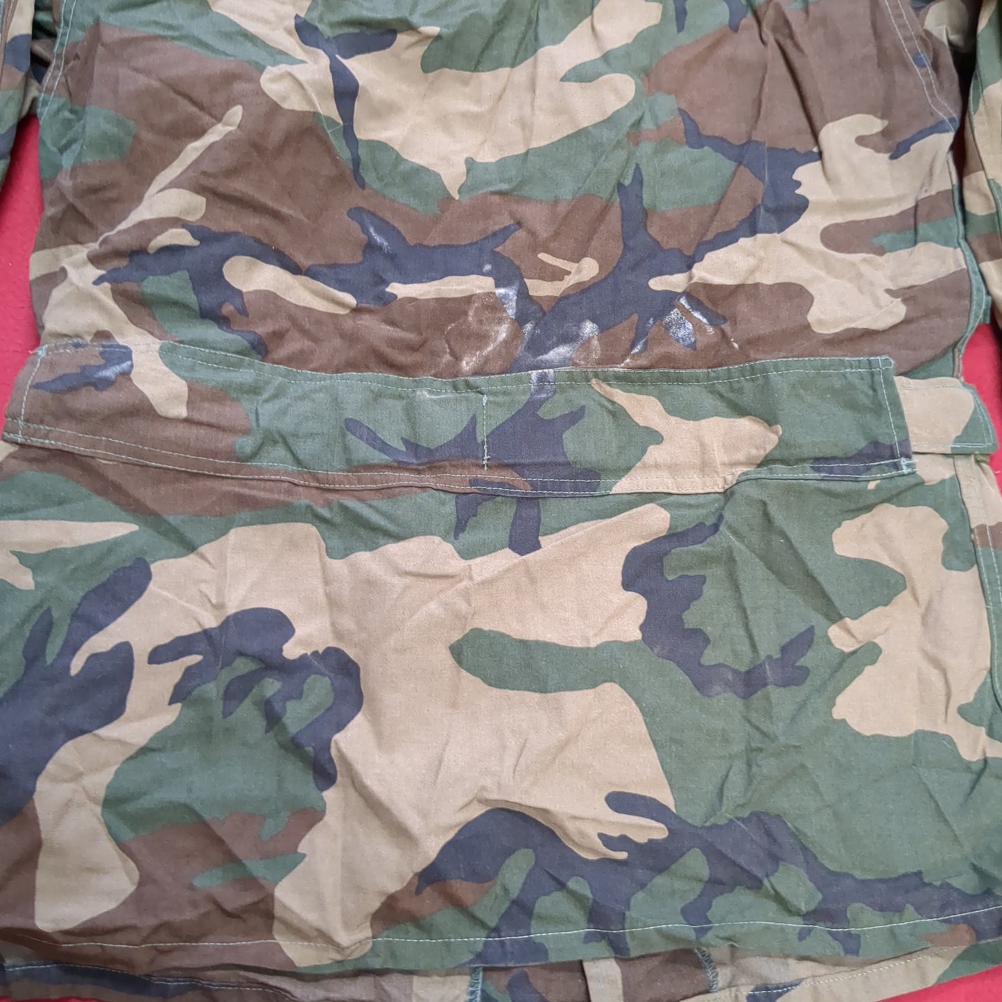 US Army Aircrew Medium Regular BDU Woodland Combat Class I Top Jacket (15s (ab06-12)