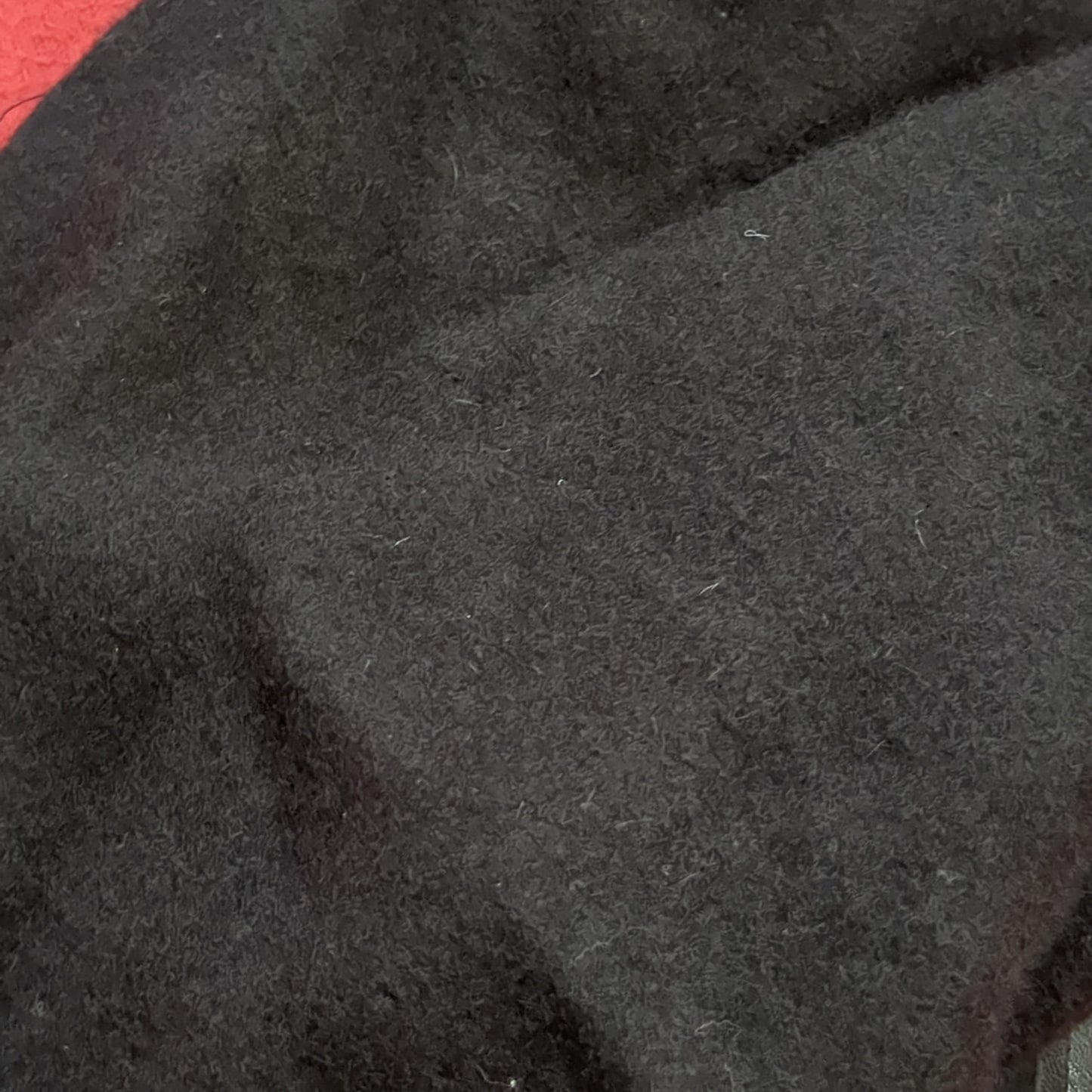 VINTAGE US Army Bancroft Military 6 7/8 Black Wool Beret Uniform Army (ab05-7)