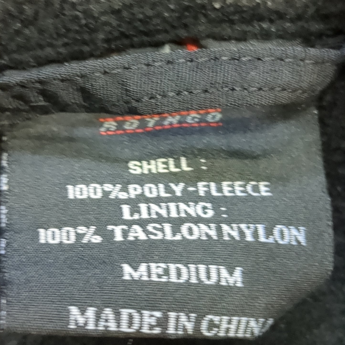 Rothco Small Regular Black Fleece Jacket (17s- (ab08-1)