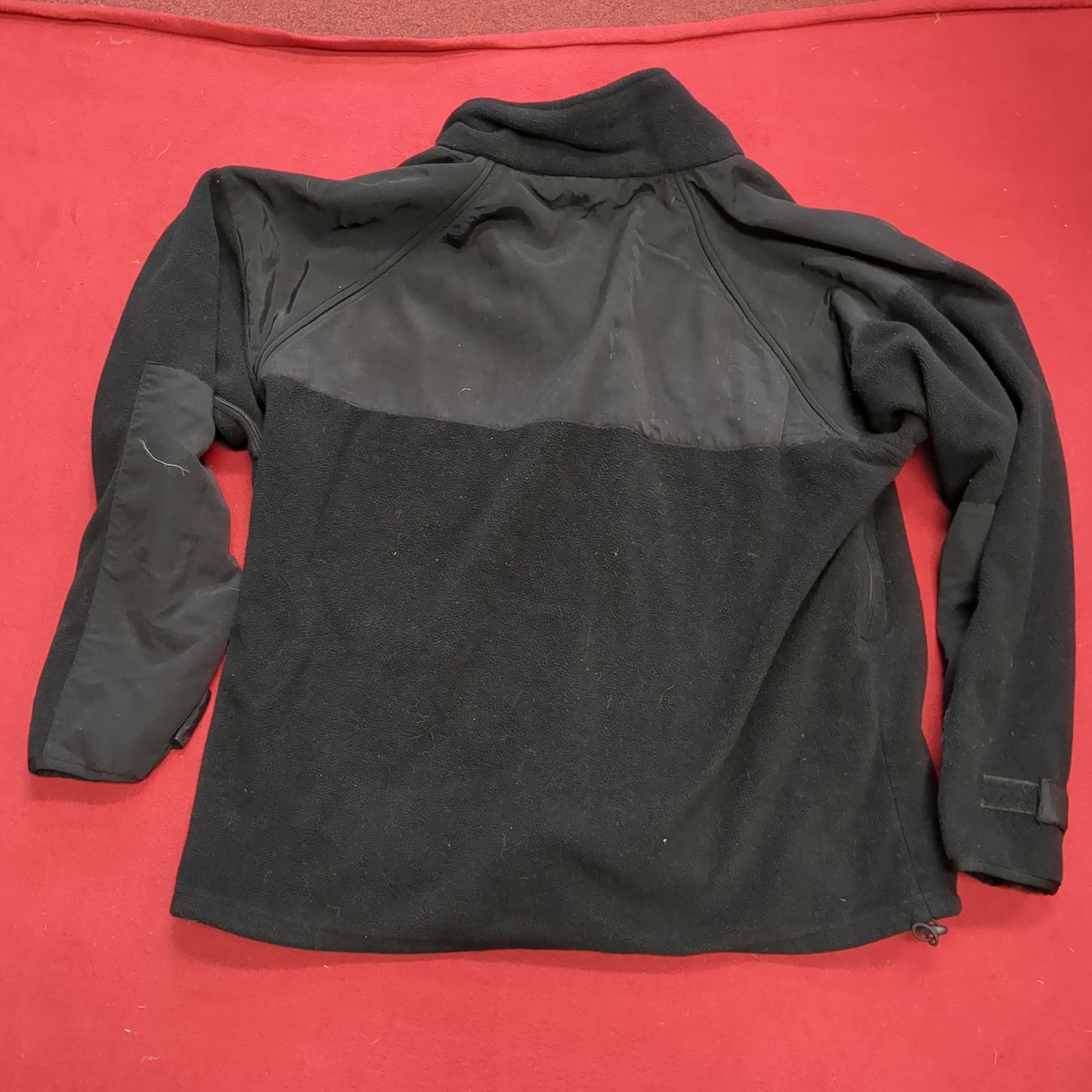 Rothco Small Regular Black Fleece Jacket (17s- (ab08-1)
