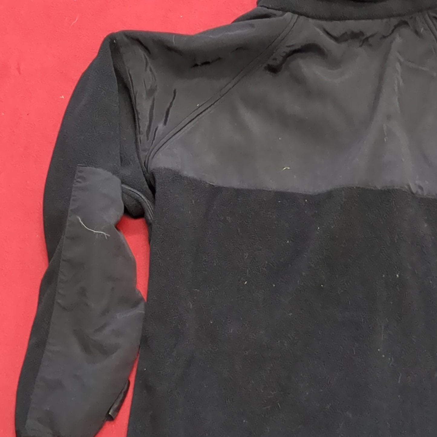 Rothco Small Regular Black Fleece Jacket (17s- (ab08-1)