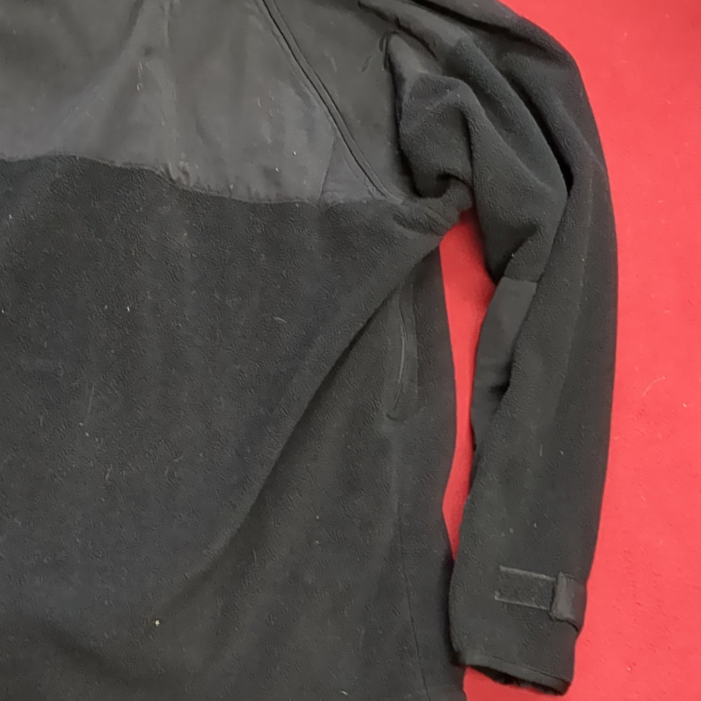 Rothco Small Regular Black Fleece Jacket (17s- (ab08-1)