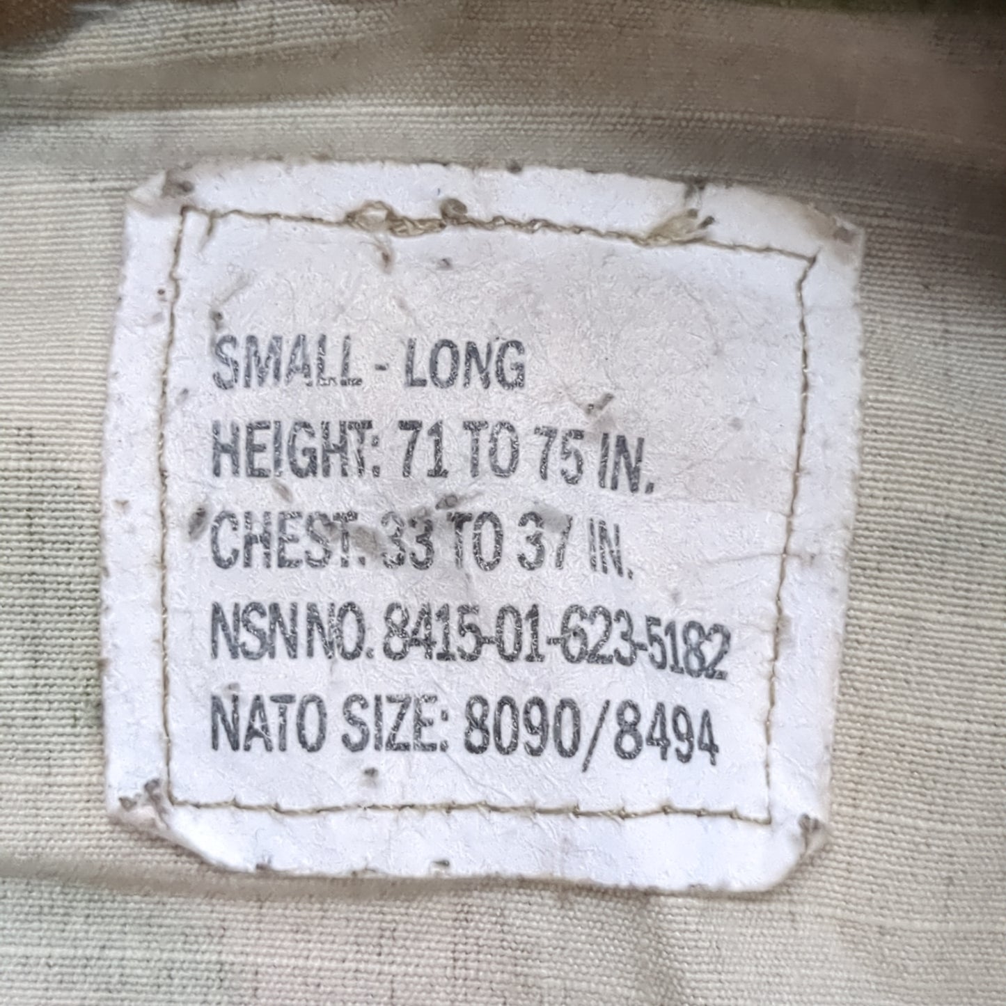 2 x US Army Small-Long Top Jacket OCP Traditional Uniform (16s (ab07-D)
