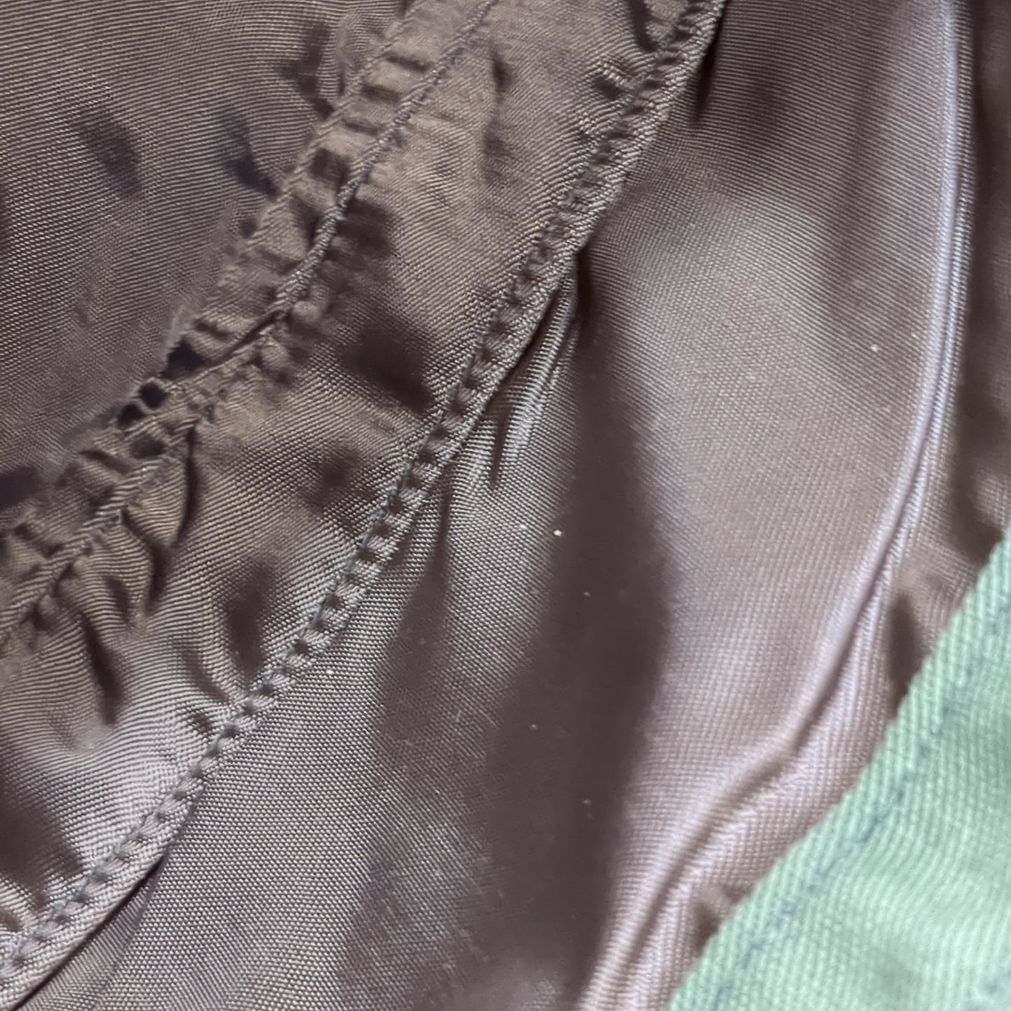 SAM BONK Sz 6 7/8 Garrison Men's MC Green Poly Wool Cap Cover Marine Gabardine (22s ac15-g106)
