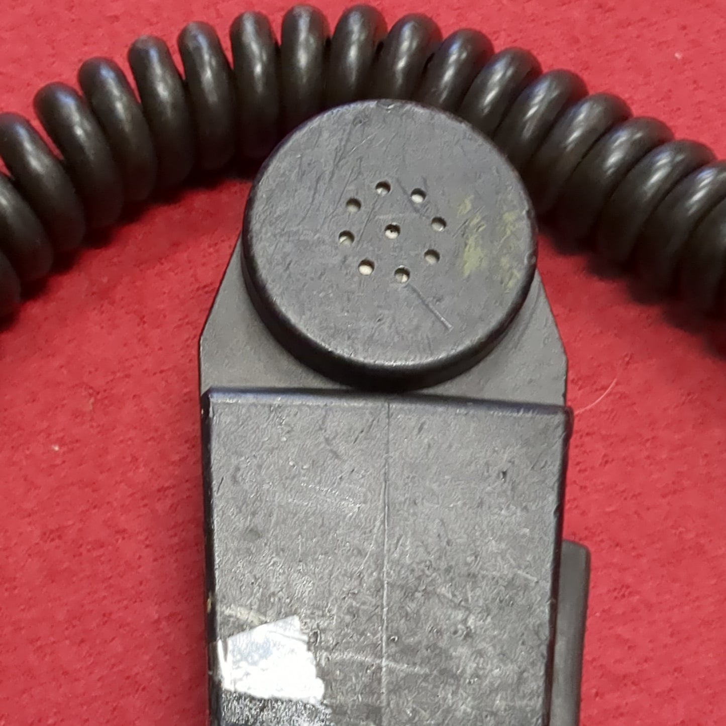 VINTAGE US Army Sonetronics M60-U 5 pin Handset Microphone (23s ac10-13)