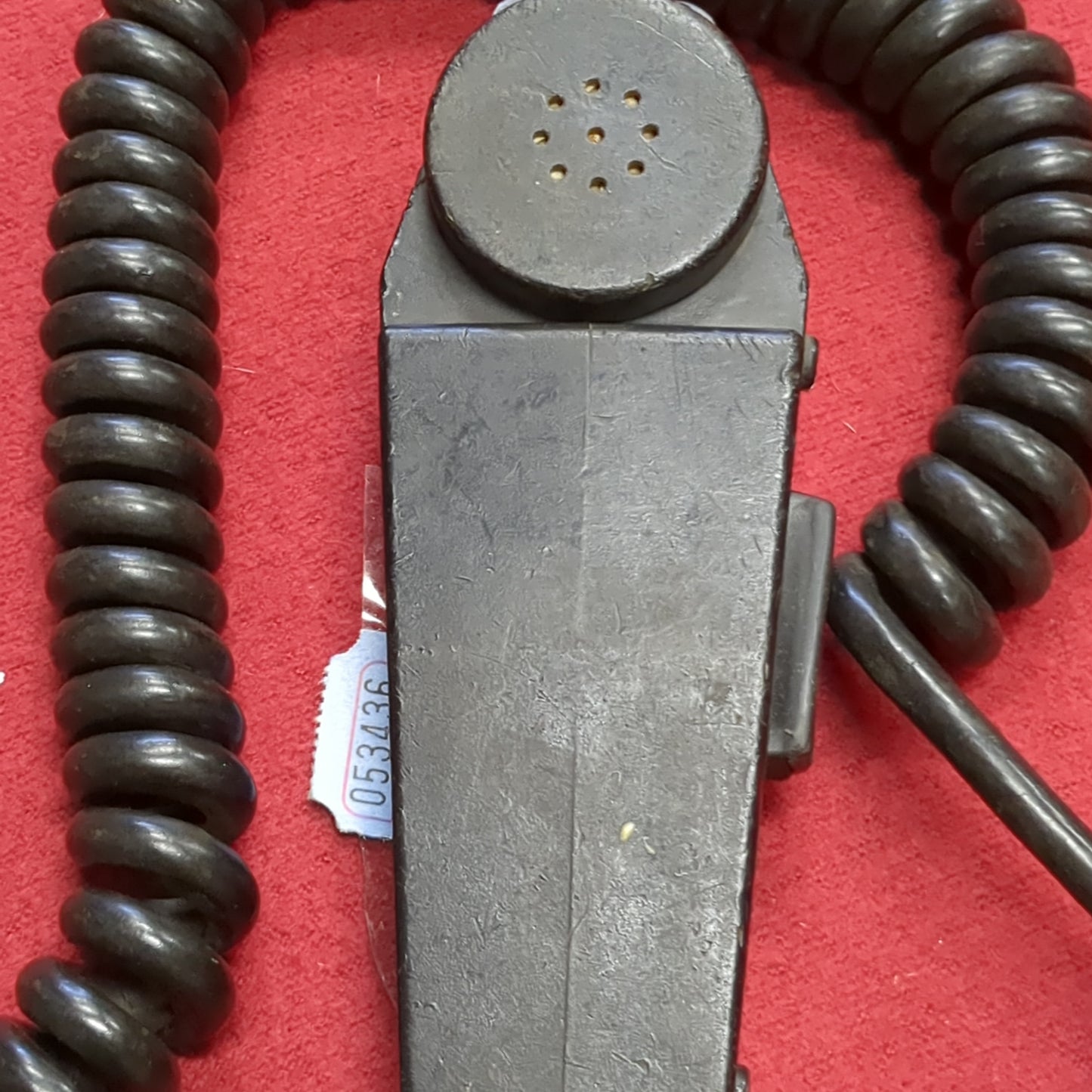 VINTAGE US Army Sonetronics M60-U 5 pin Handset Microphone (23s ac10-14)