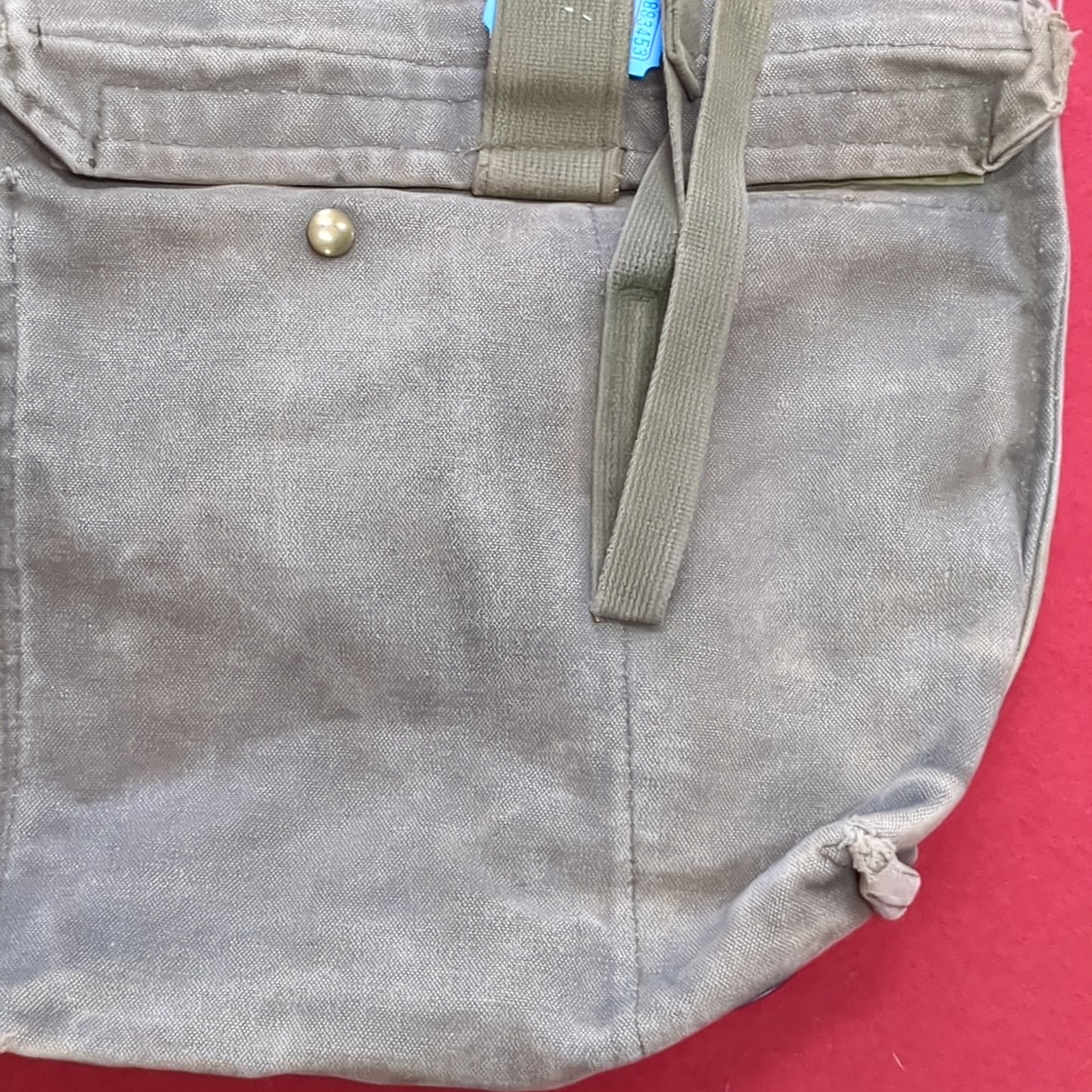 VINTAGE US Army M17 Gas Mask Bag (34CR CBRN4 ac03-7)