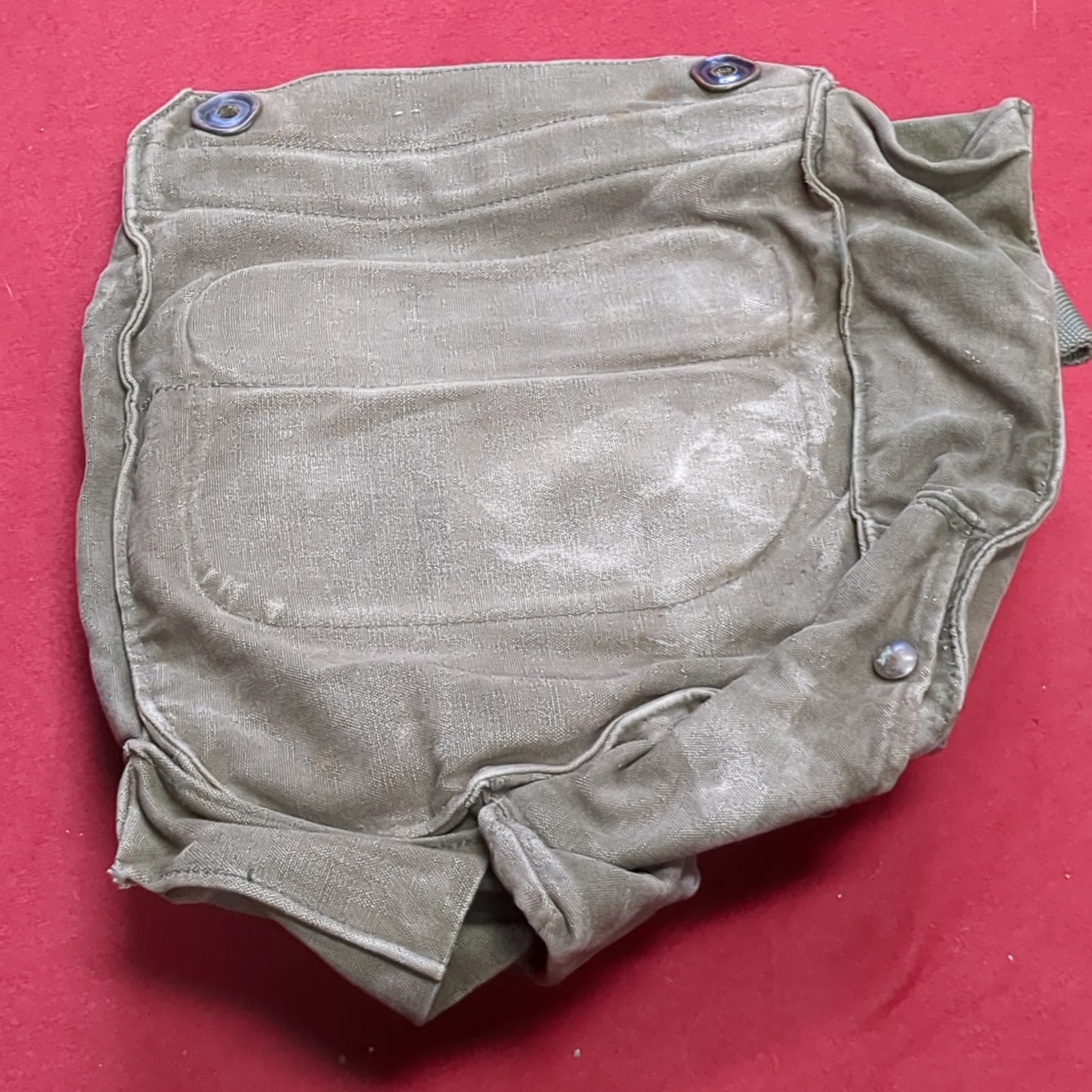 VINTAGE US Army M17 Gas Mask Bag (34CR CBRN4 ac03-14)