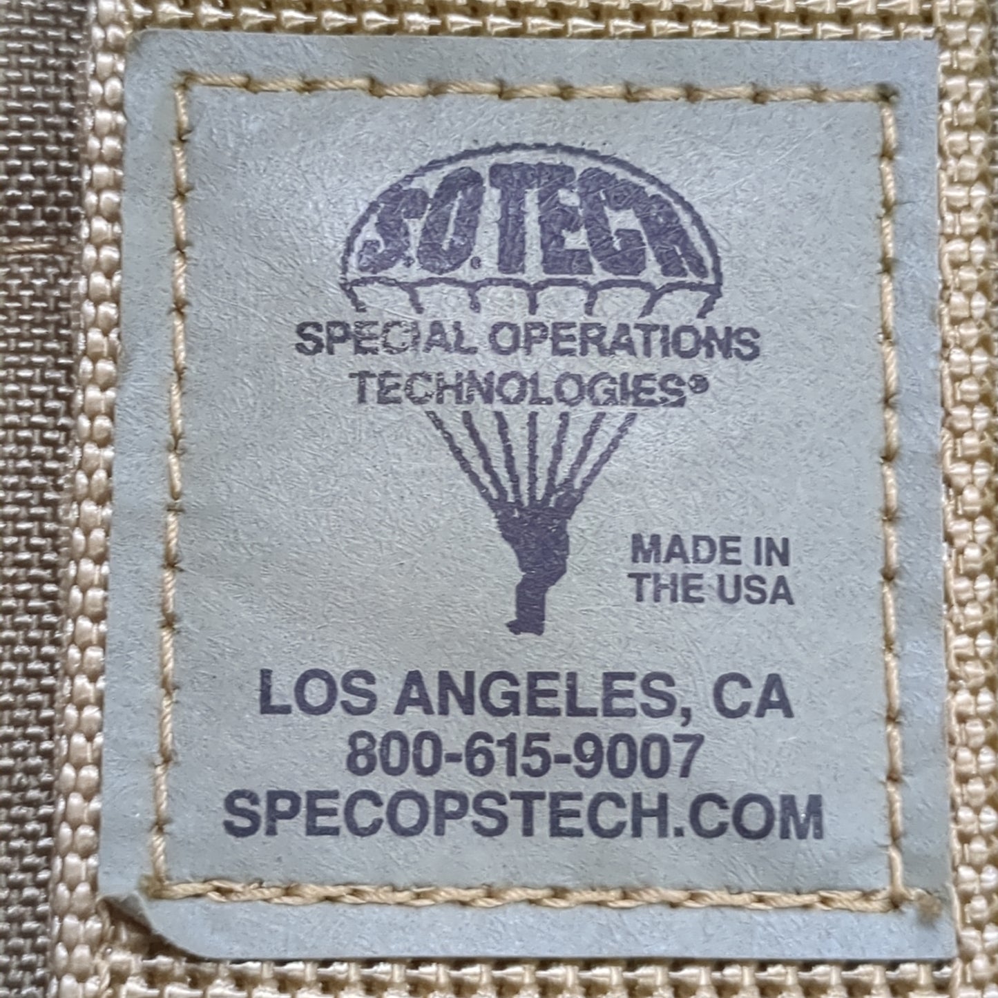 SO TECH BLOCS Claw Padded Thigh Rig in Coyote Brown (30CR ca5-30)