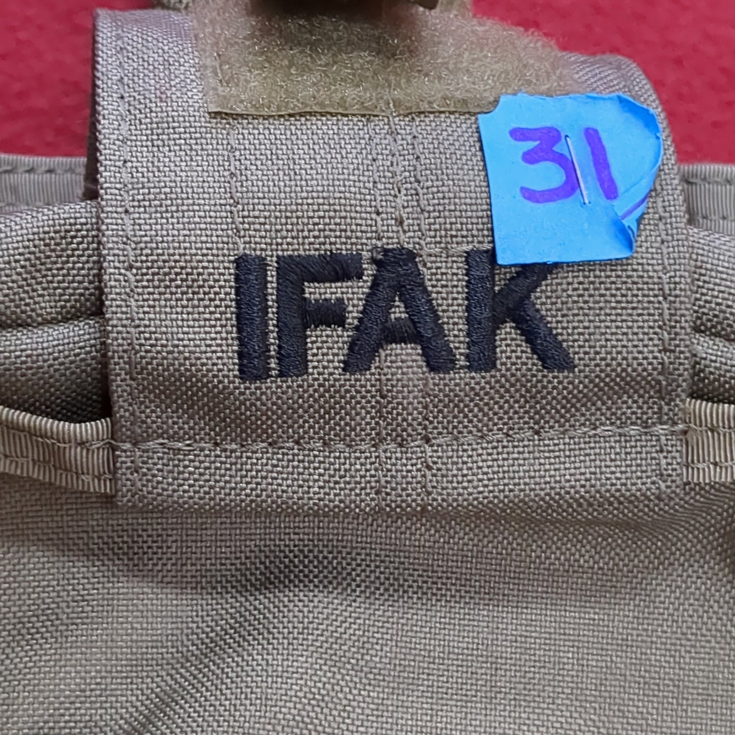 SO TECH Coyote Brown BLOCS Claw Padded Thigh Rig with Individual Medical Aid IFAK Pouch with Insert (30CR ca5-31)