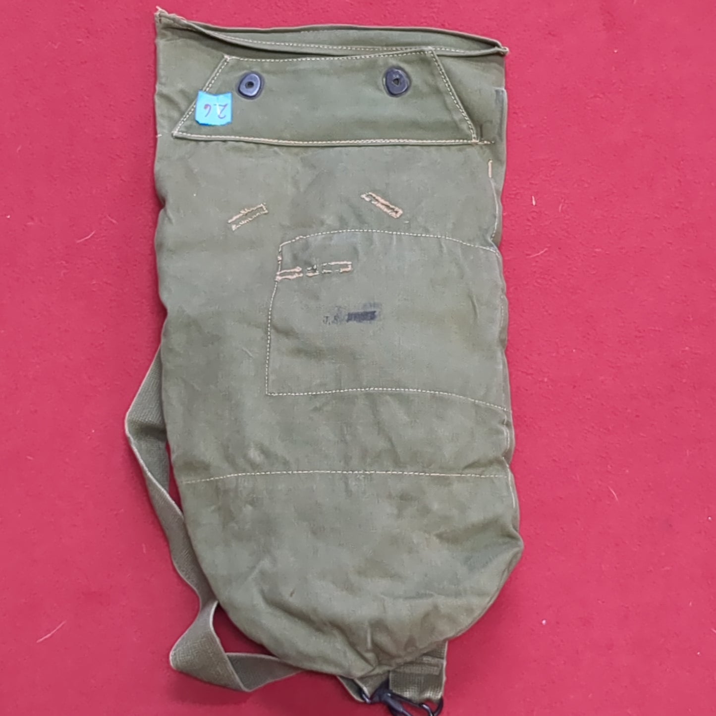 US Army WWII US Army Snout Type Service Mask Cardying Pouch (30CR ca5-26)