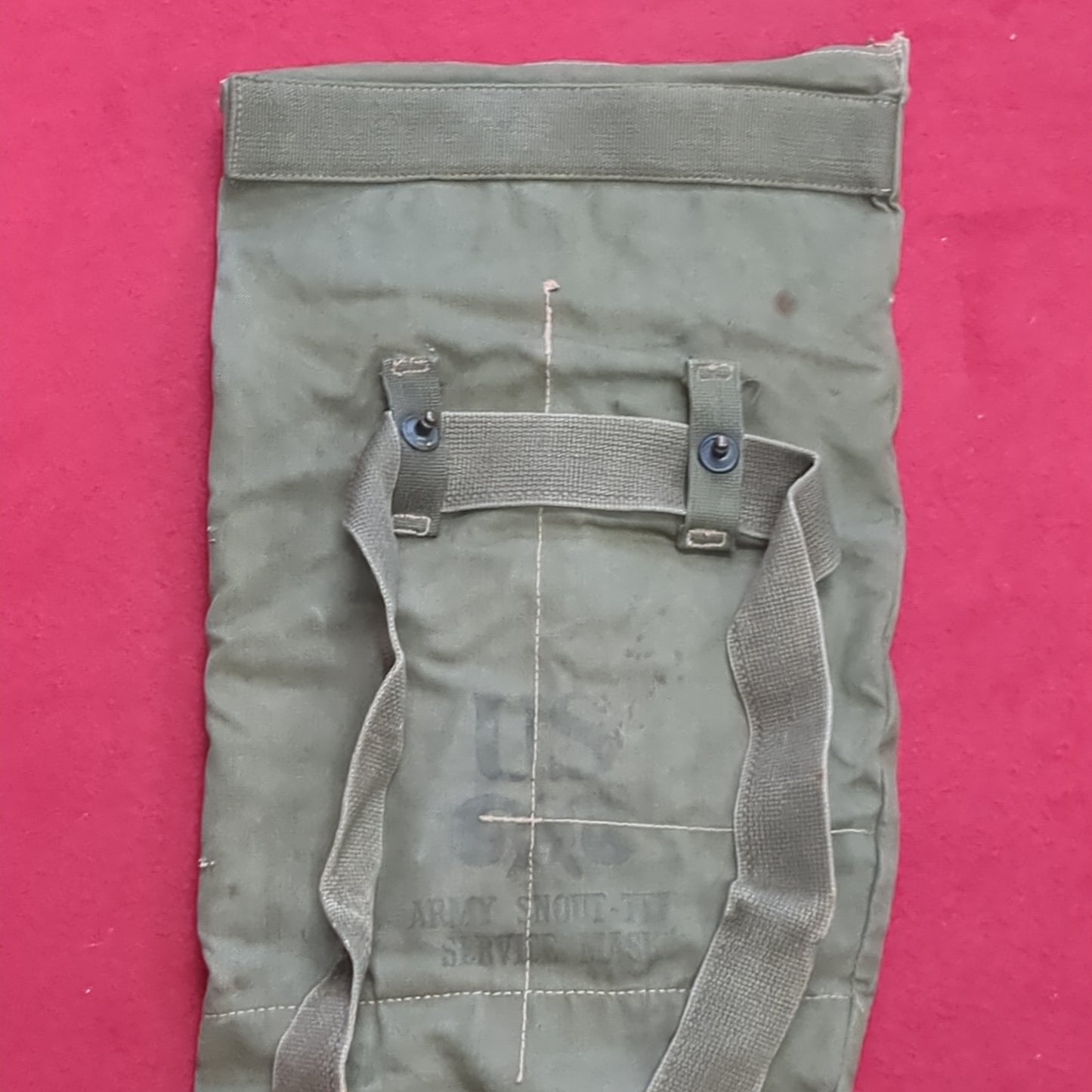 US Army WWII US Army Snout Type Service Mask Cardying Pouch (30CR ca5-26)
