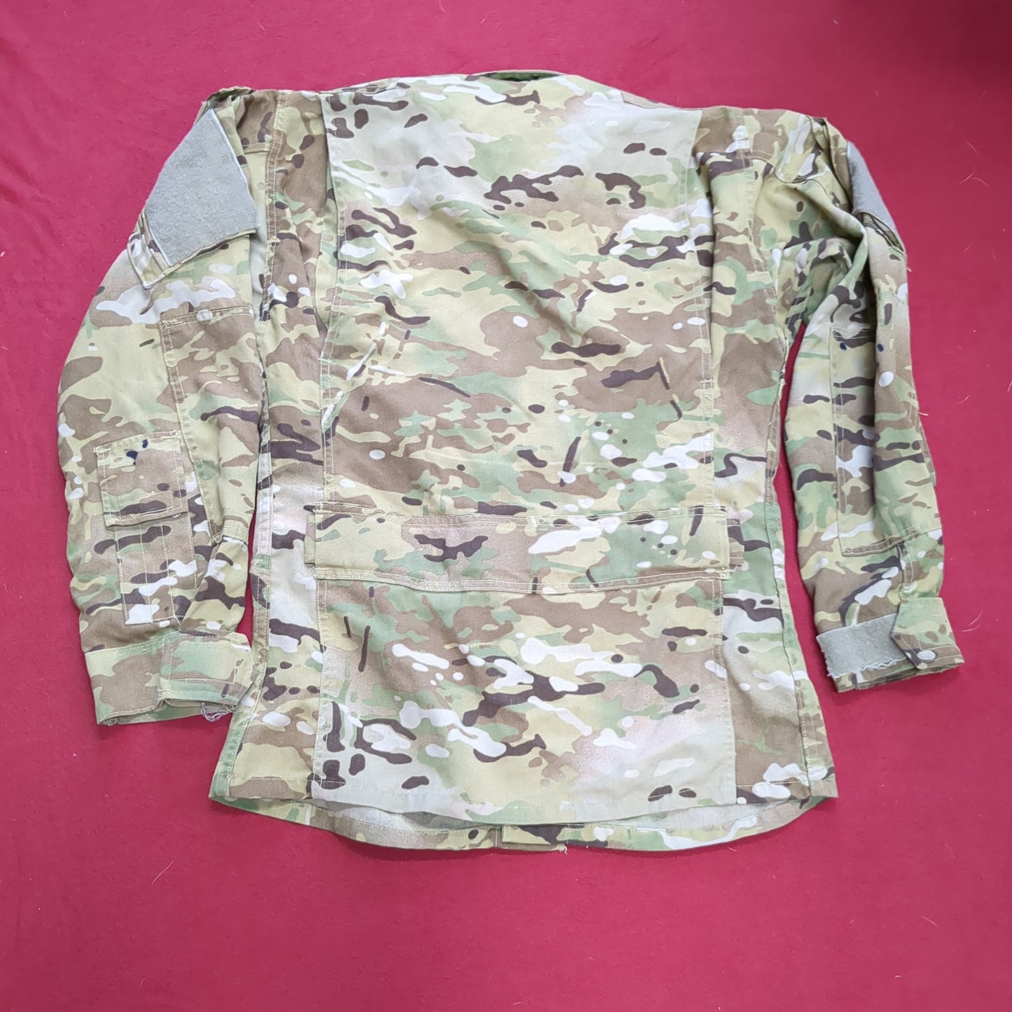 US Army Flight SMALL SHORT Combat Aircrew Uniform Top OCP Multicam (29CR ocp1 fa19-9)