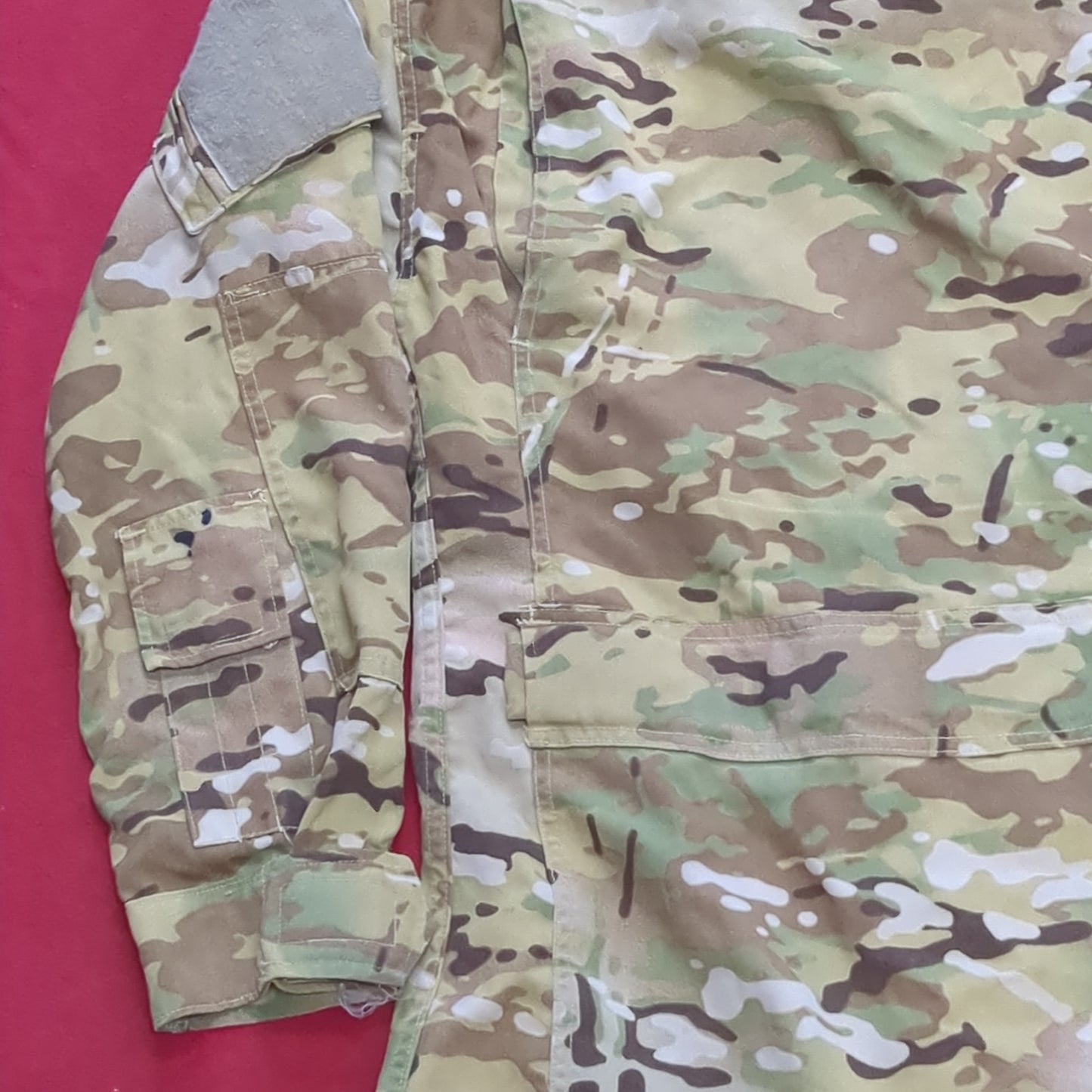 US Army Flight SMALL SHORT Combat Aircrew Uniform Top OCP Multicam (29CR ocp1 fa19-9)