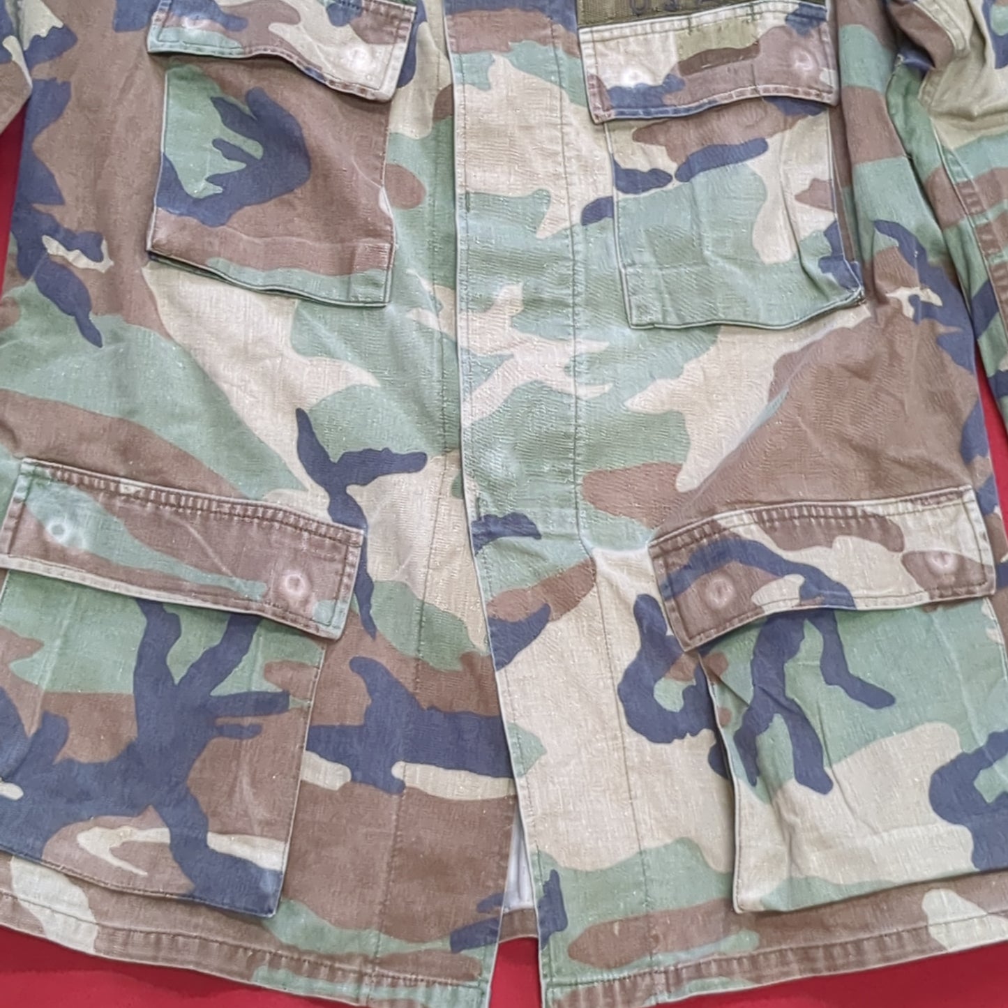US Army MEDIUM LONG Uniform Top BDU Woodland Pattern (10CR ca8-2)