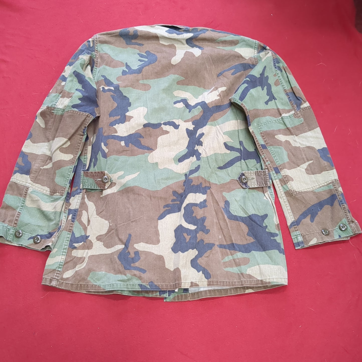 US Army MEDIUM LONG Uniform Top BDU Woodland Pattern (10CR ca8-2)