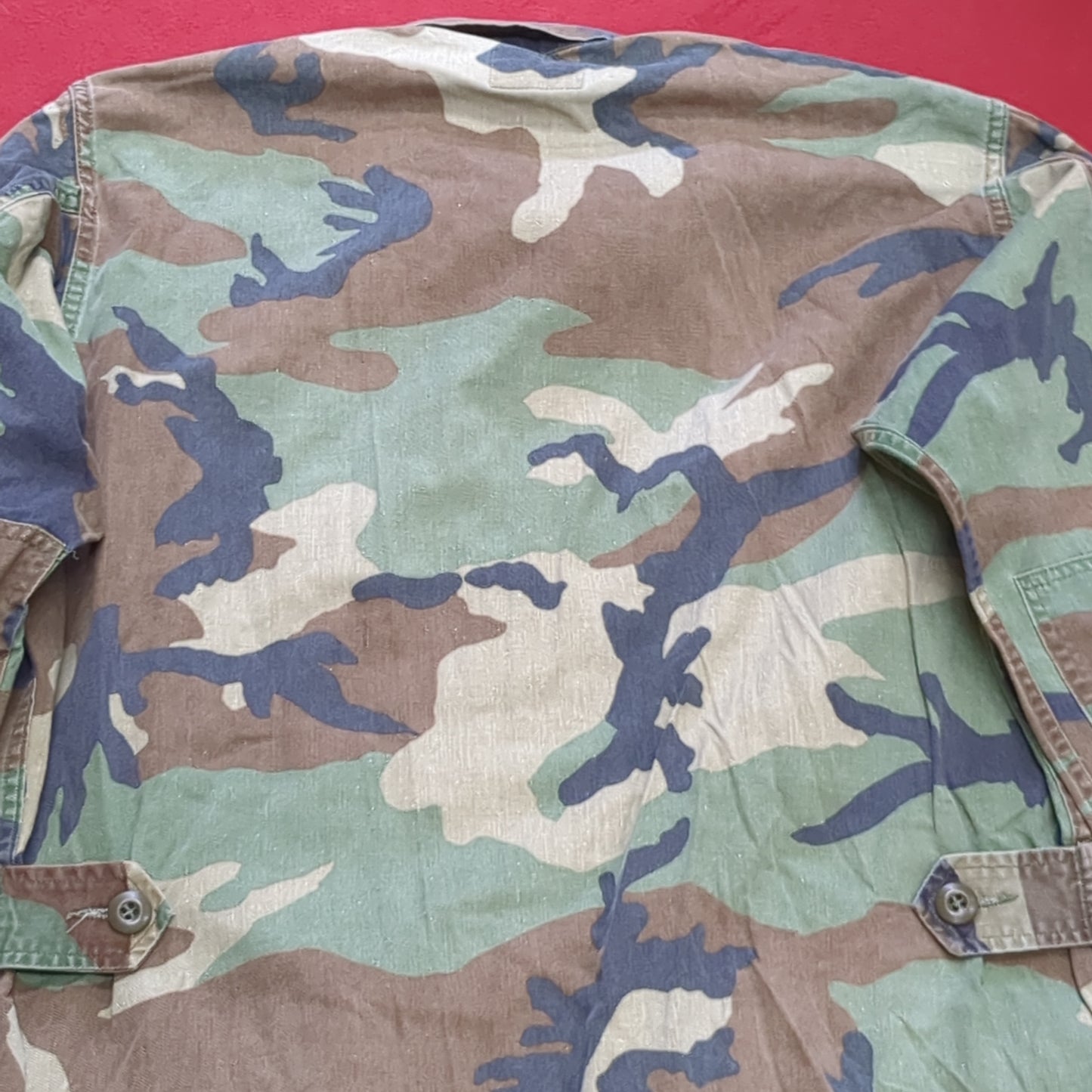 US Army MEDIUM LONG Uniform Top BDU Woodland Pattern (10CR ca8-2)