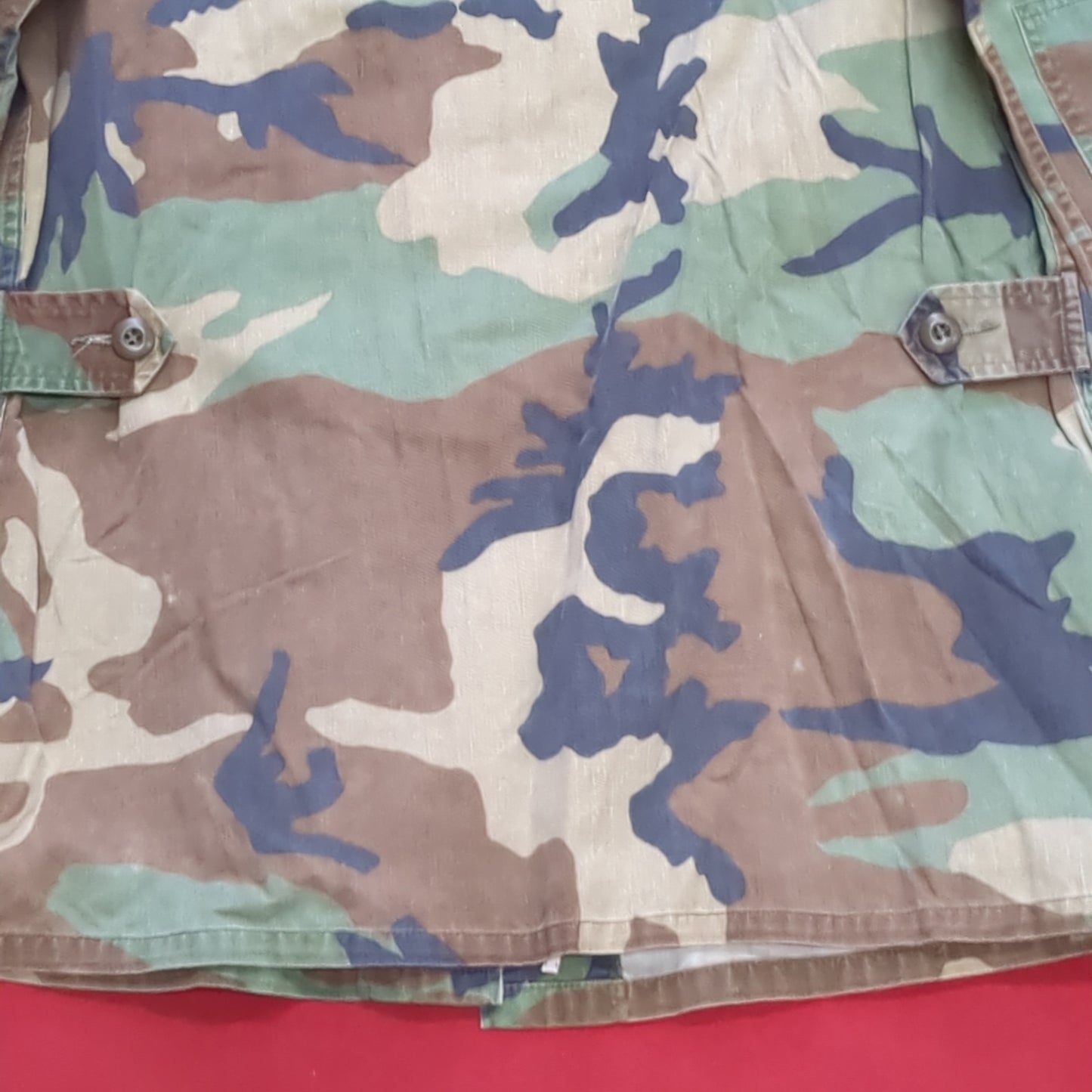 US Army MEDIUM LONG Uniform Top BDU Woodland Pattern (10CR ca8-2)