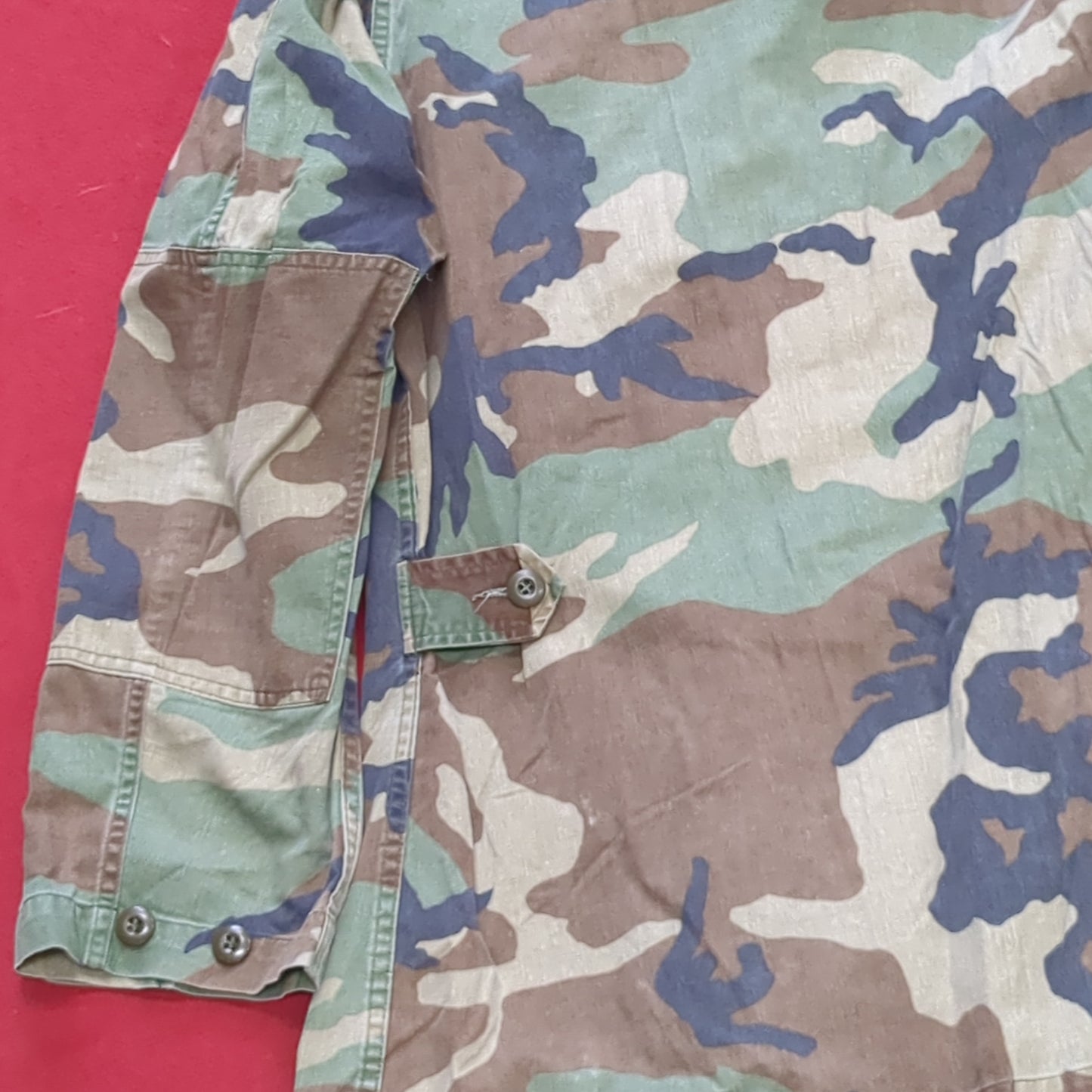 US Army MEDIUM LONG Uniform Top BDU Woodland Pattern (10CR ca8-2)