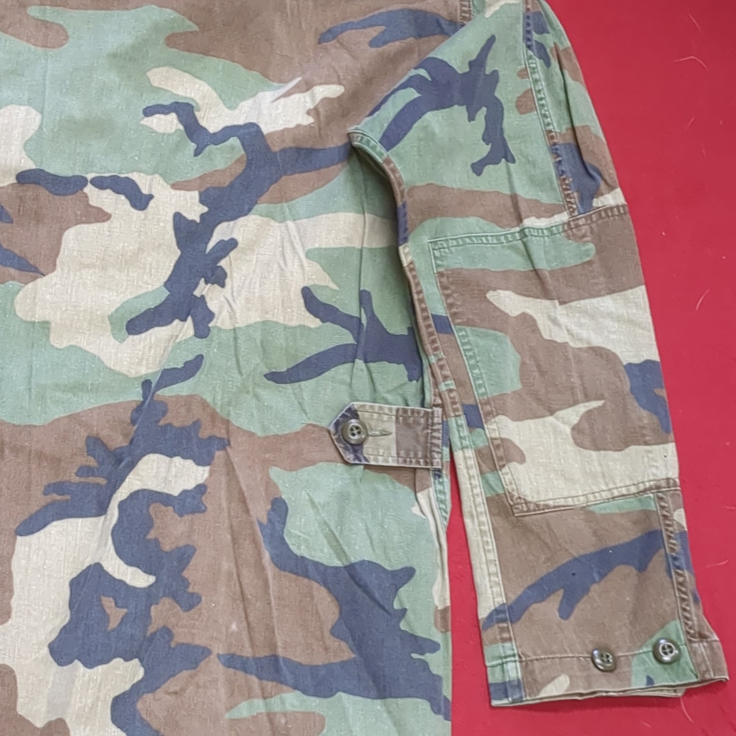 US Army MEDIUM LONG Uniform Top BDU Woodland Pattern (10CR ca8-2)