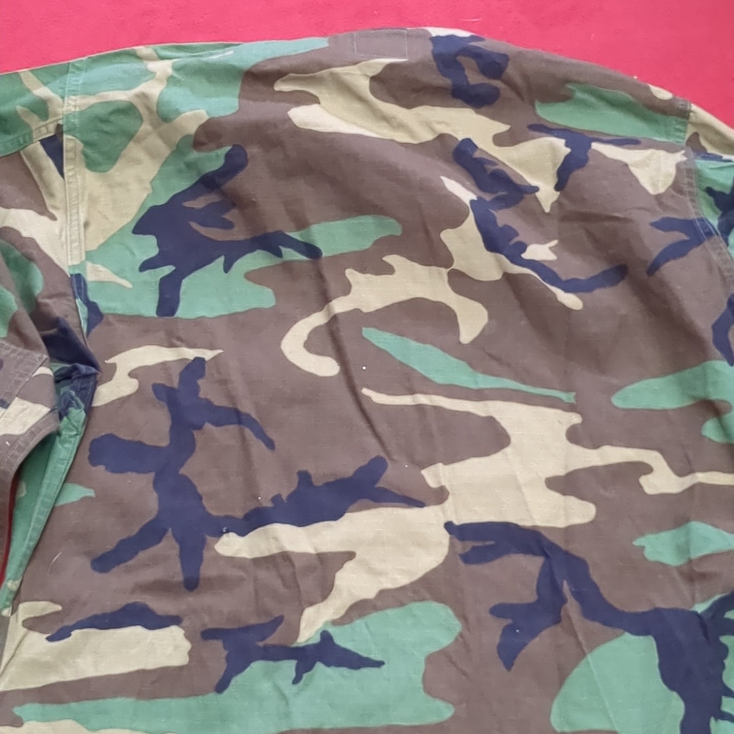 US Army MEDIUM LONG Uniform Top Warm Weather BDU Woodland Pattern (10CR ca8-10)