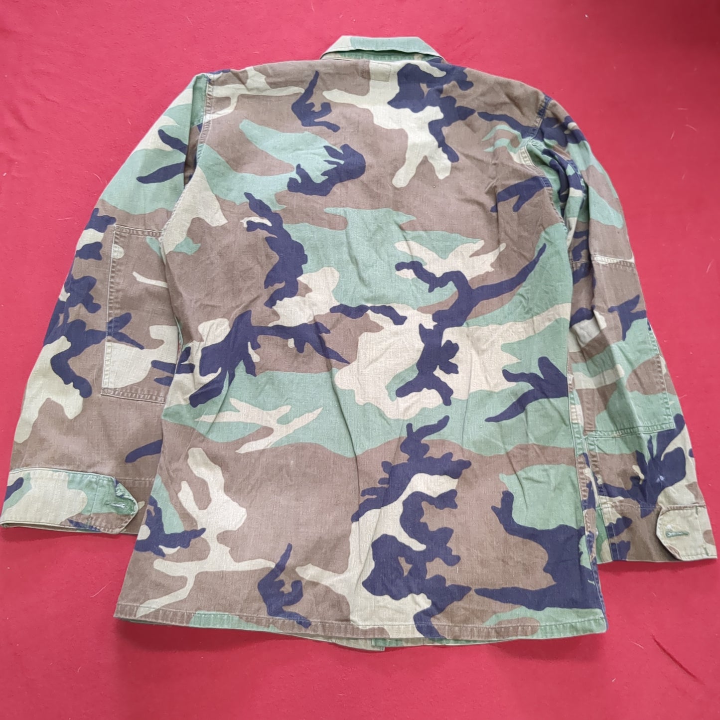 US Army US Army MEDIUM LONG Uniform Top BDU Woodland Pattern (10CR ca8-1)