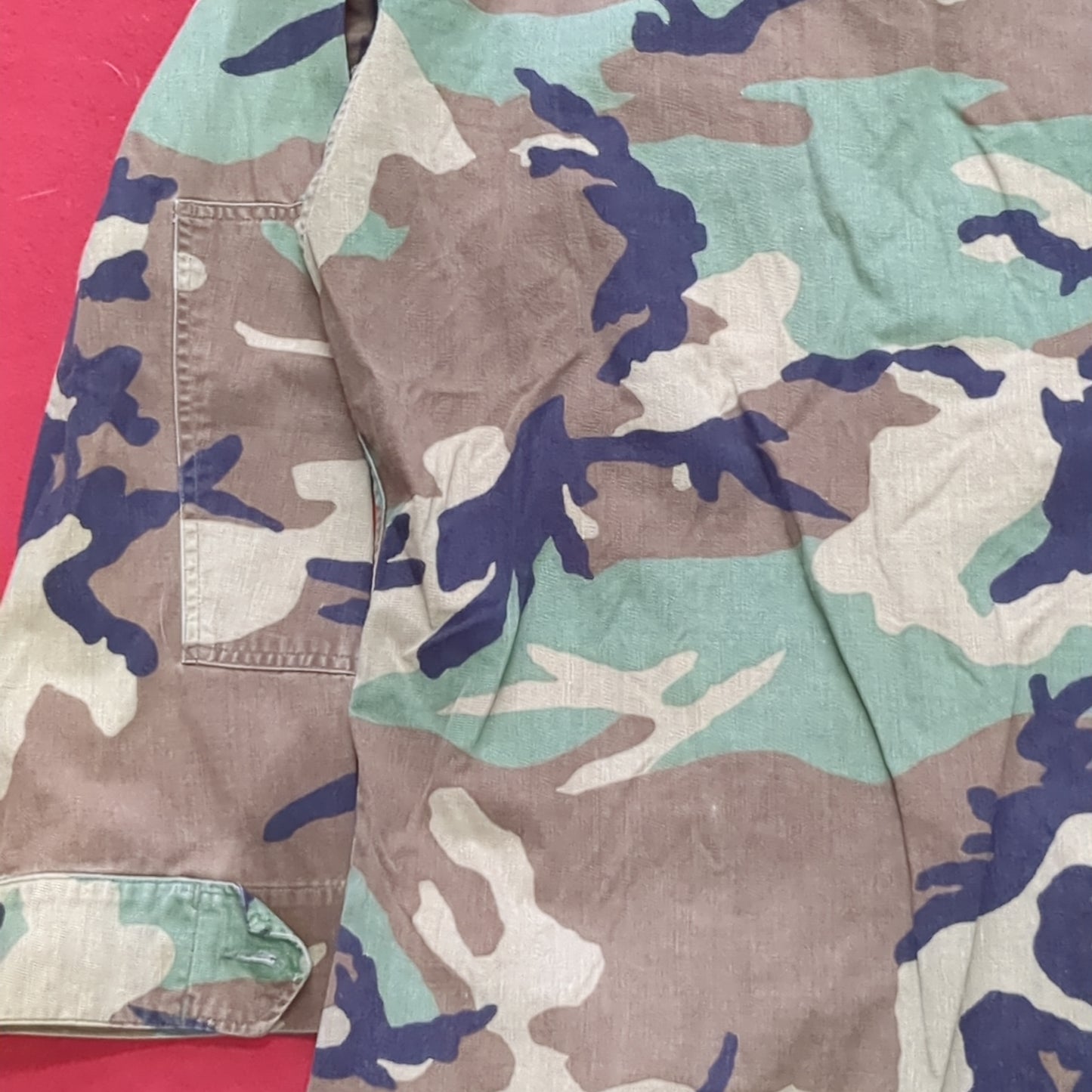 US Army US Army MEDIUM LONG Uniform Top BDU Woodland Pattern (10CR ca8-1)
