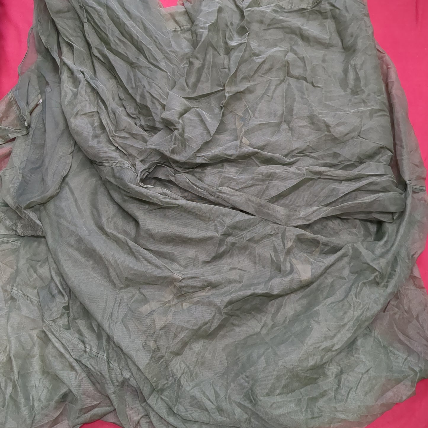 Green GI Style Insect Bar, Nylon Cot Net (aa15-AUG243)