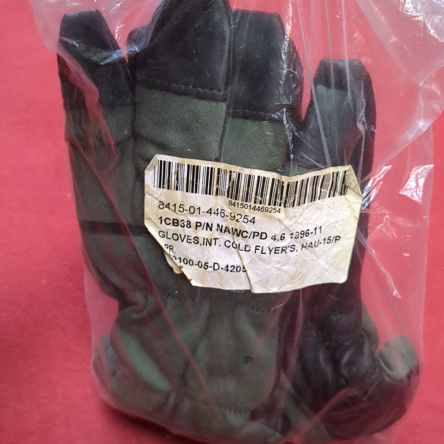 NOS Men's HAU-15/P Flyer's Intermediate Cold Weather Gloves (cb03-AUG248)