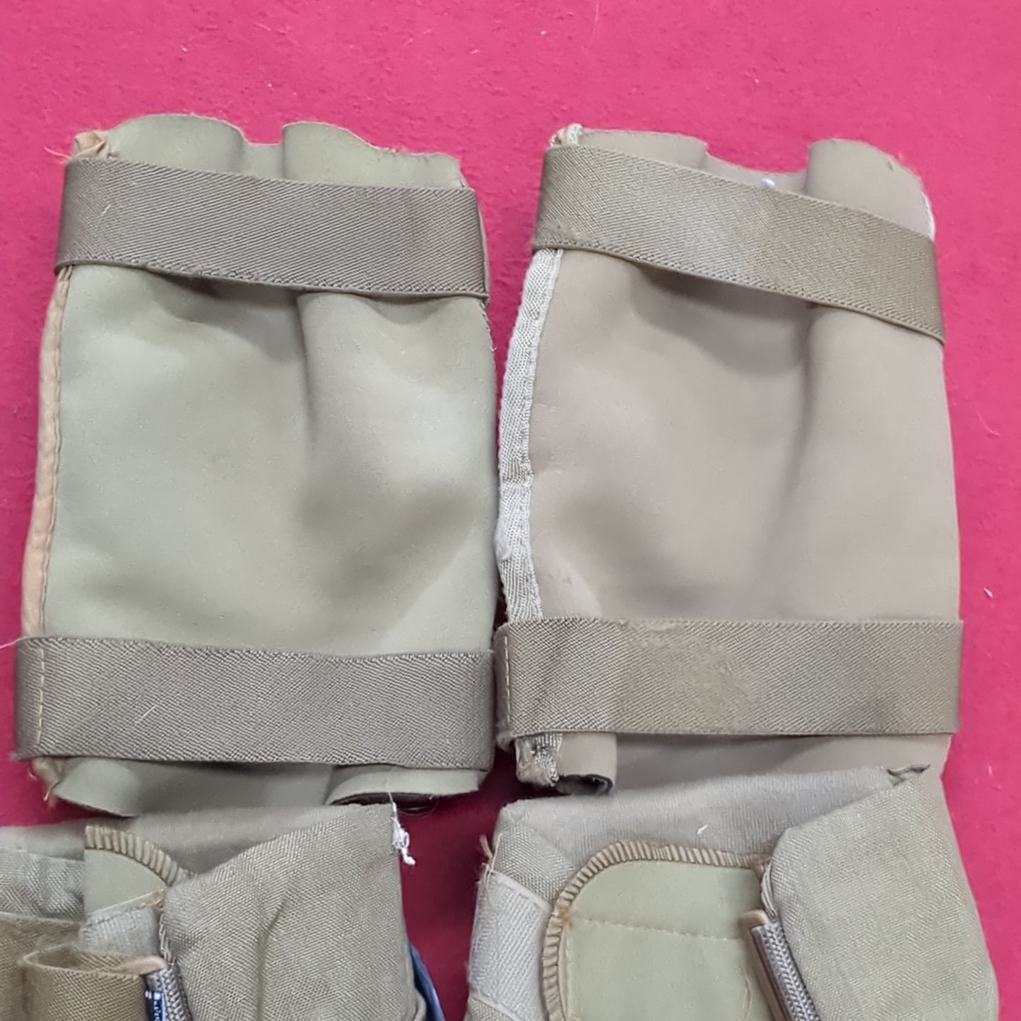 US Army Bijans Medium Coyote Knee Elbow Pad Set Used (GCG2- da12-AUG260)