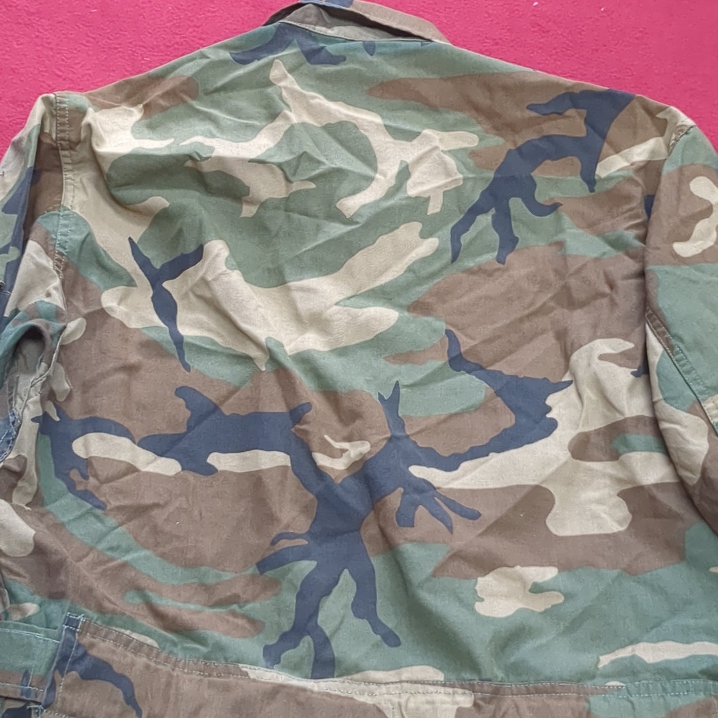 US Army US Army MEDIUM LONG Flight Blouse Uniform Top BDU Woodland Pattern (10CR ca8-12)