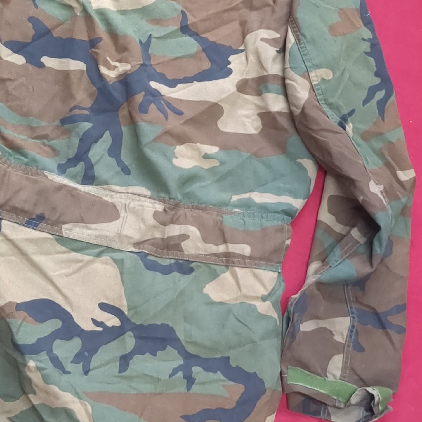 US Army US Army MEDIUM LONG Flight Blouse Uniform Top BDU Woodland Pattern (10CR ca8-12)